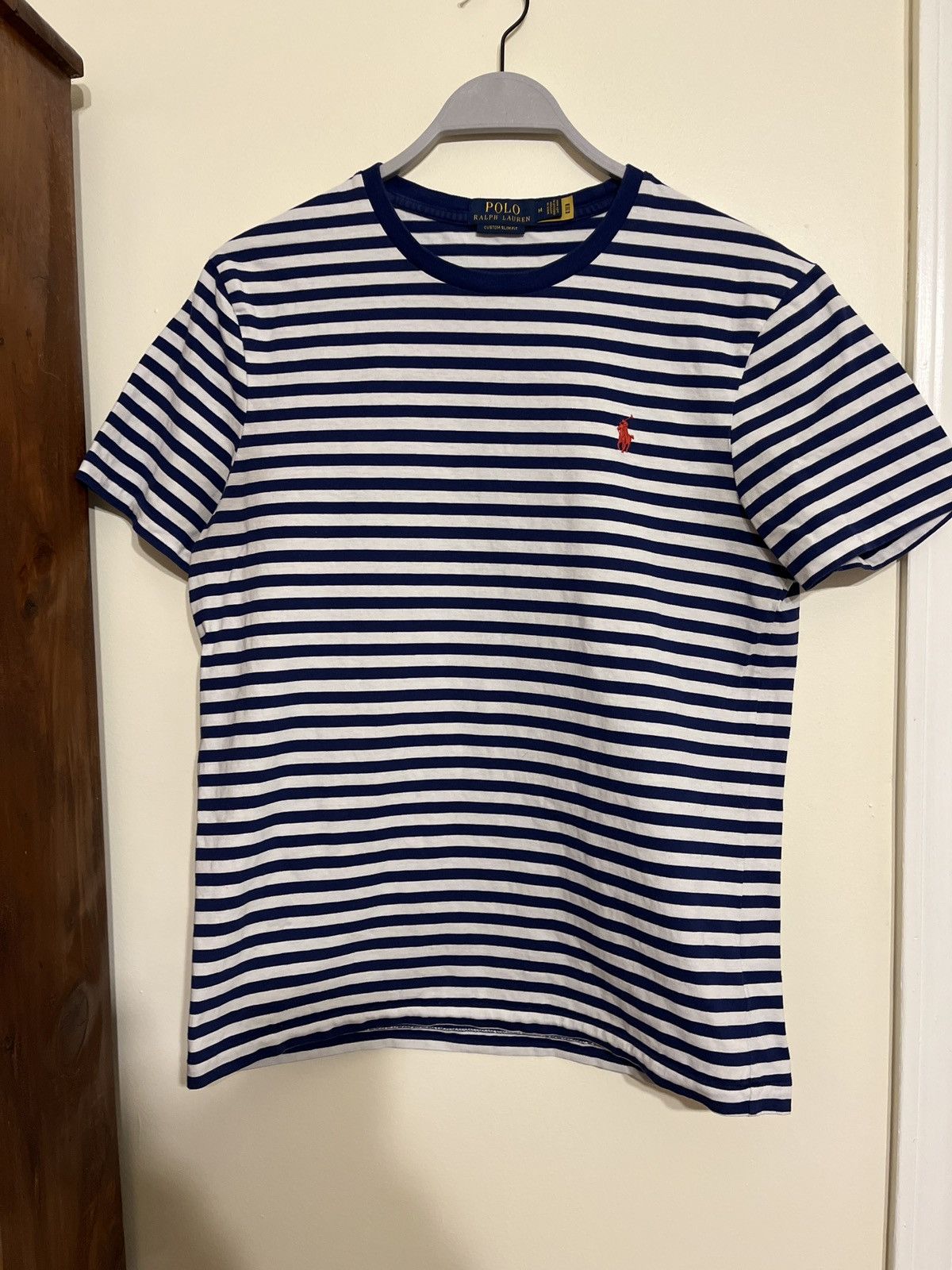 Polo Ralph Lauren Polo Stripe Cotton T Shirt Med Size US M / EU 48-50 / 2 - 1 Thumbnail
