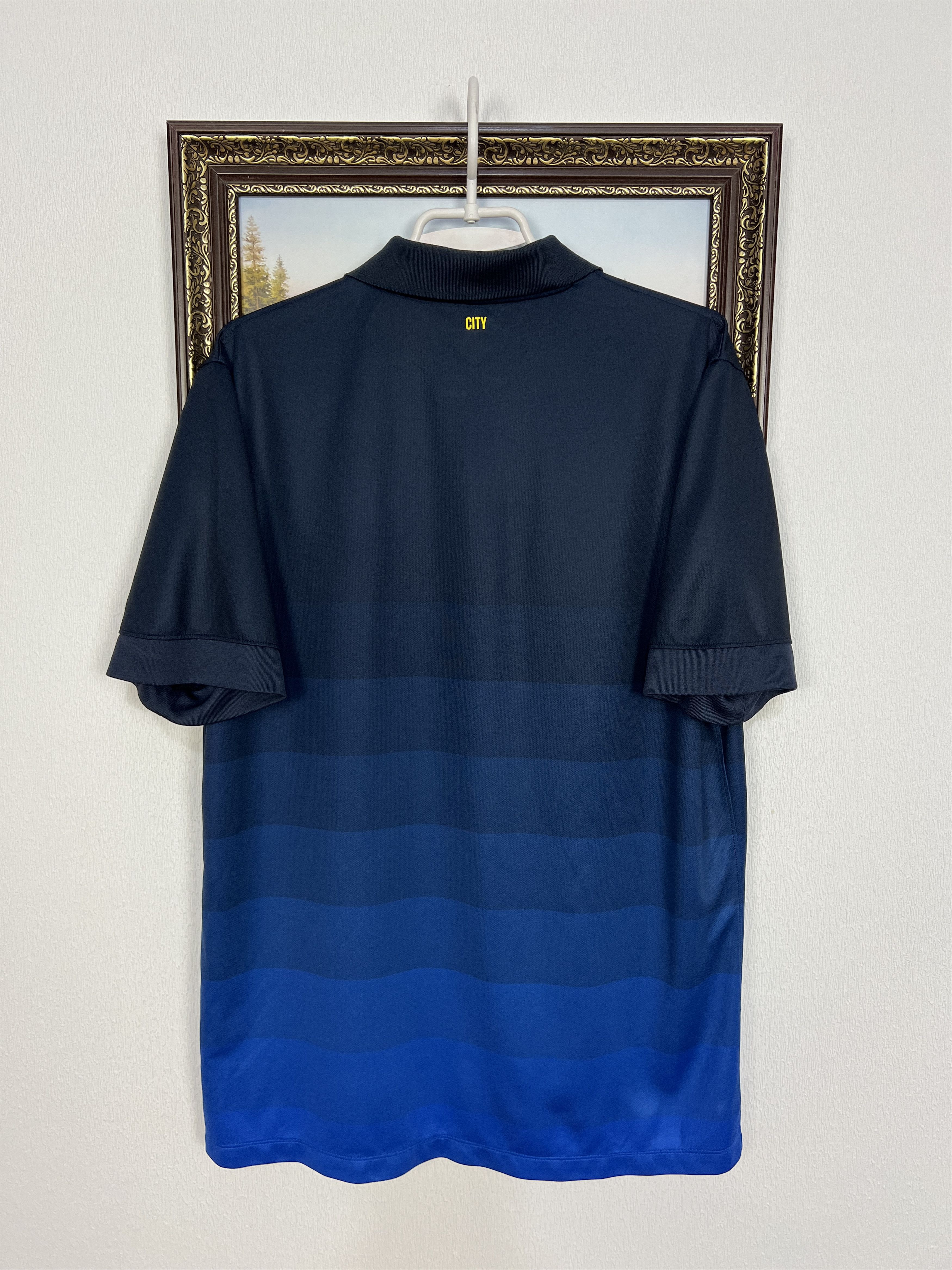 Nike Manchester City Away football shirt Soccer Jersey Trikot Size US L / EU 52-54 / 3 - 8 Thumbnail