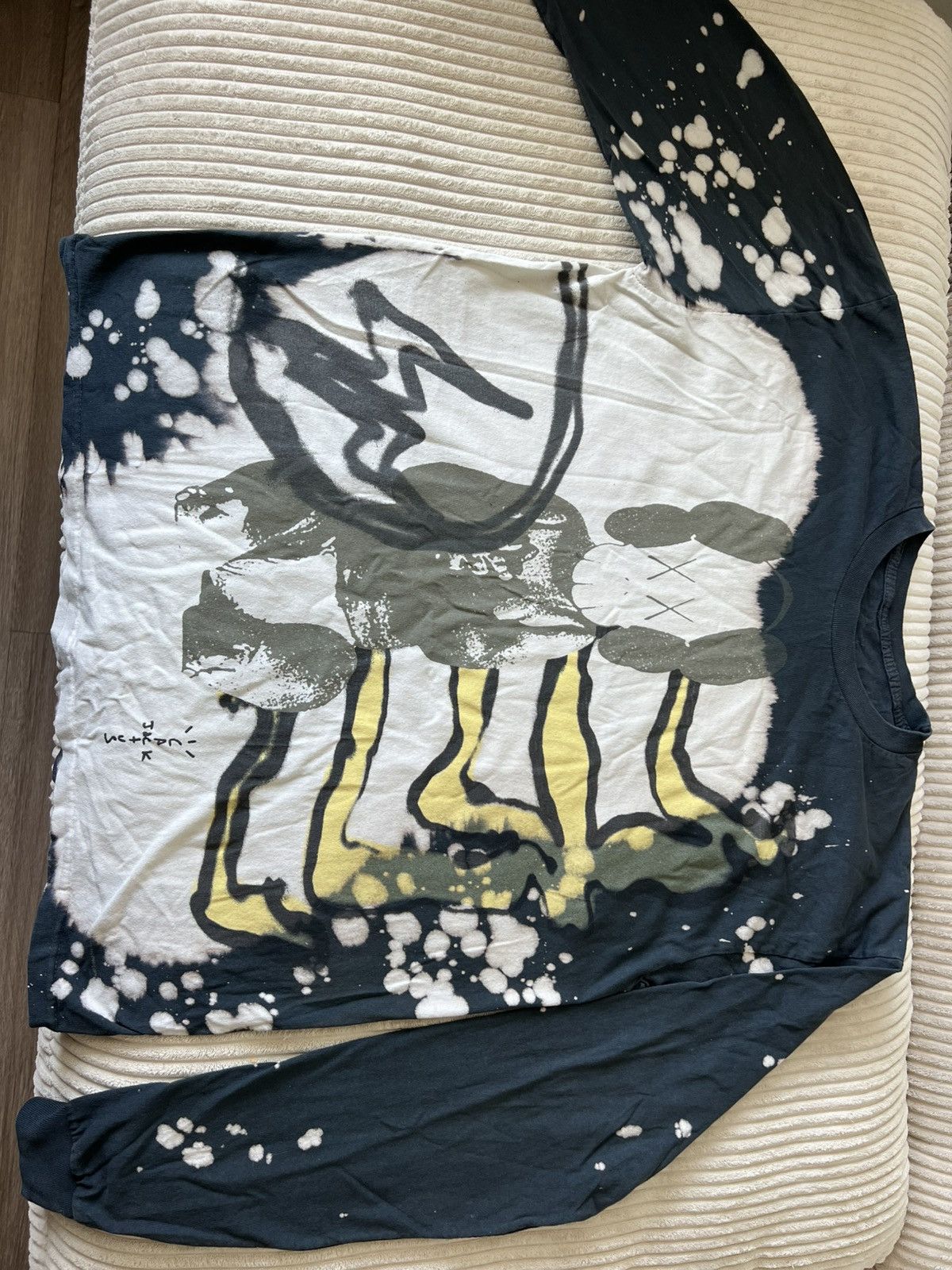 Travis Scott Travis Scott Kaws Fragment Long Sleeve Shirt Size US M / EU 48-50 / 2 - 1 Thumbnail