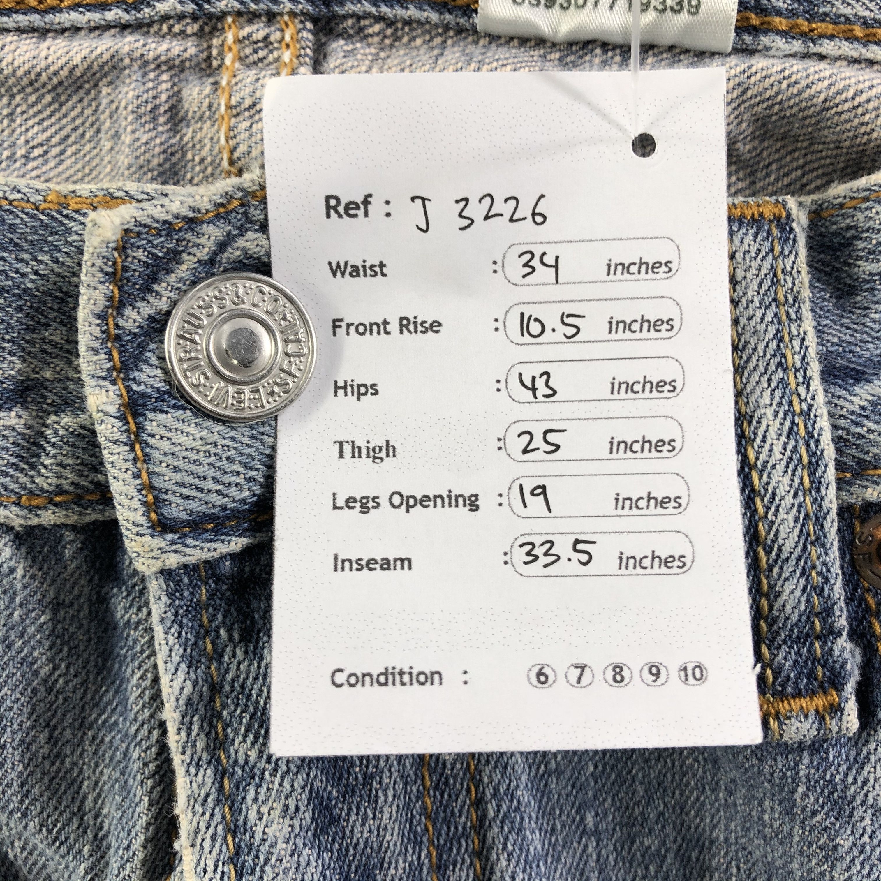 Levi's Vintage Levis 527 Jeans-J3226 Size US 34 / EU 50 - 12 Thumbnail