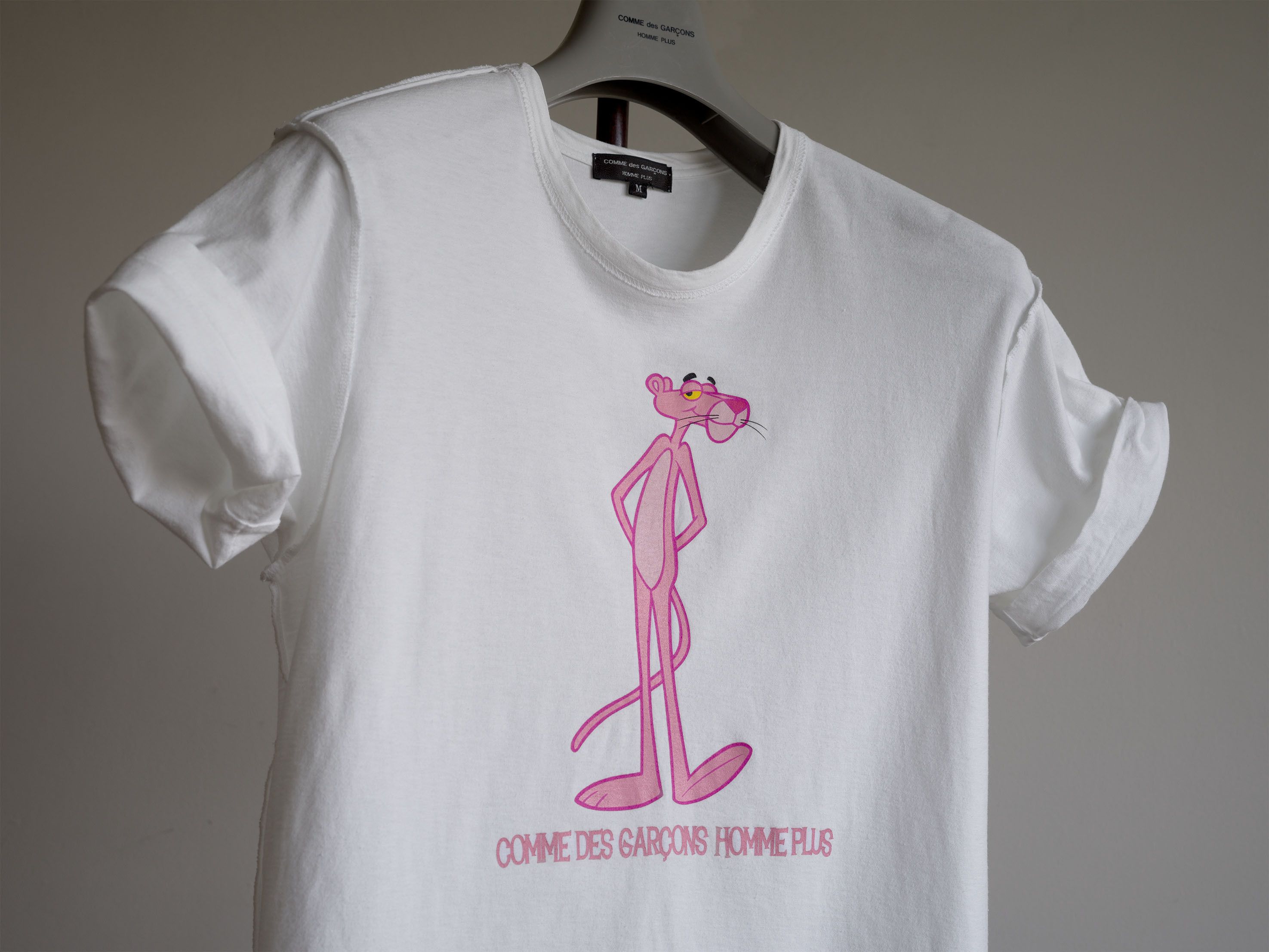 SS2005 COMME des GARÇONS HOMME PLUS PINK PANTHER T-SHIRT