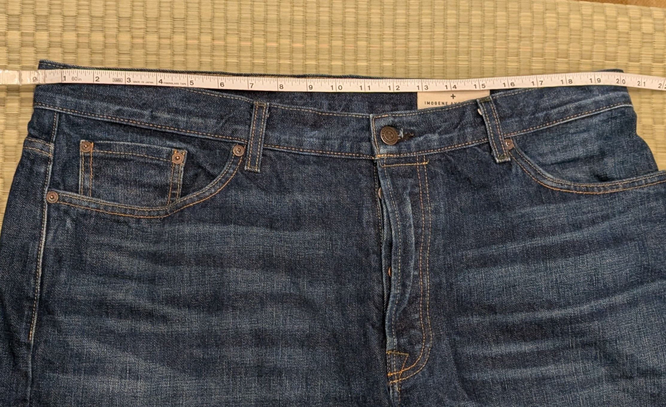 Imogene + Willie Imogene + Willie Barton Slim Selvedge Denim Jeans Size US 40 / EU 56 - 6 Thumbnail