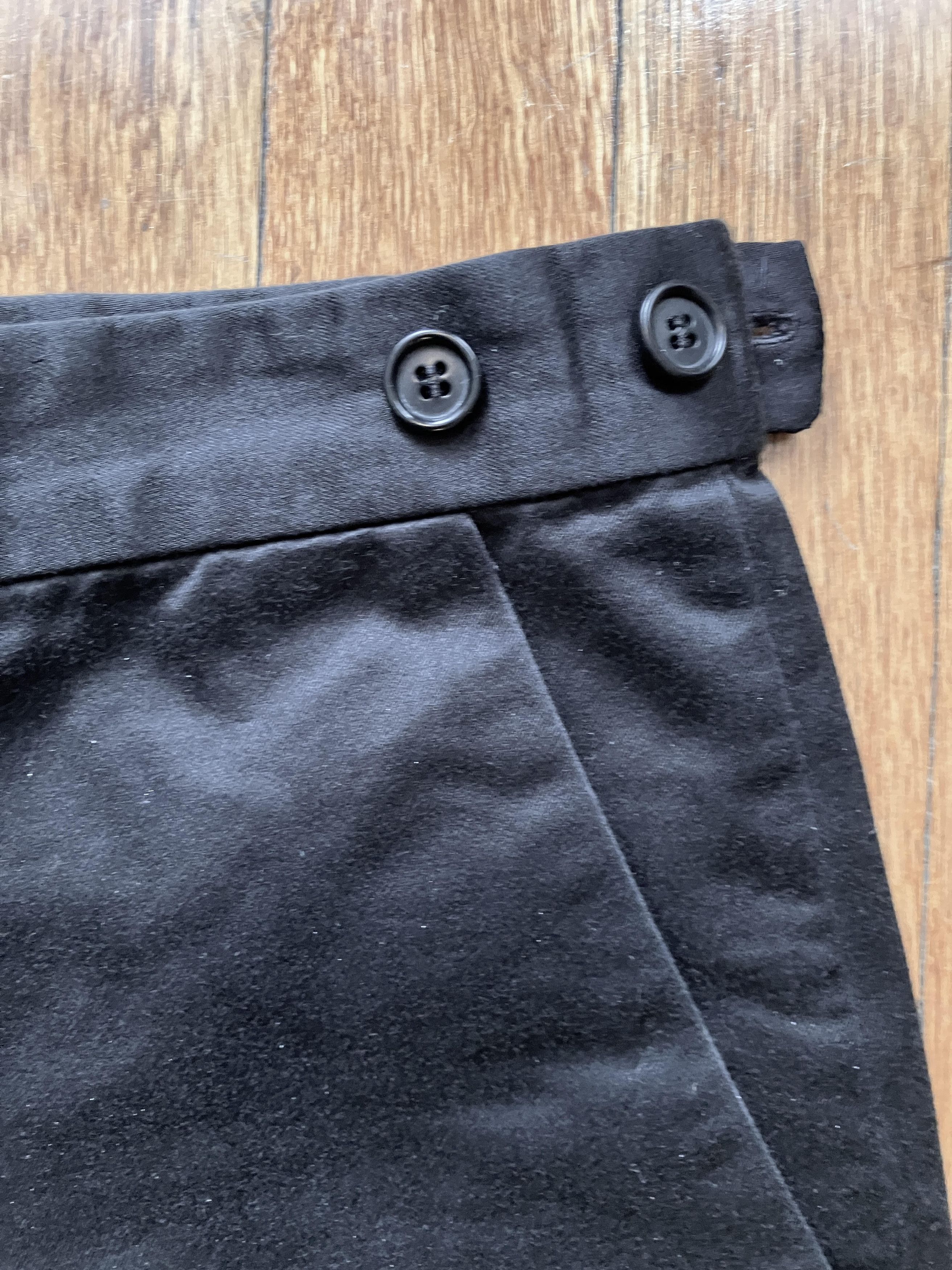 Helmut Lang Helmut Lang archival 90s cotton sateen tailored pants 30" Size 30" / US 8 / IT 44 - 7 Thumbnail