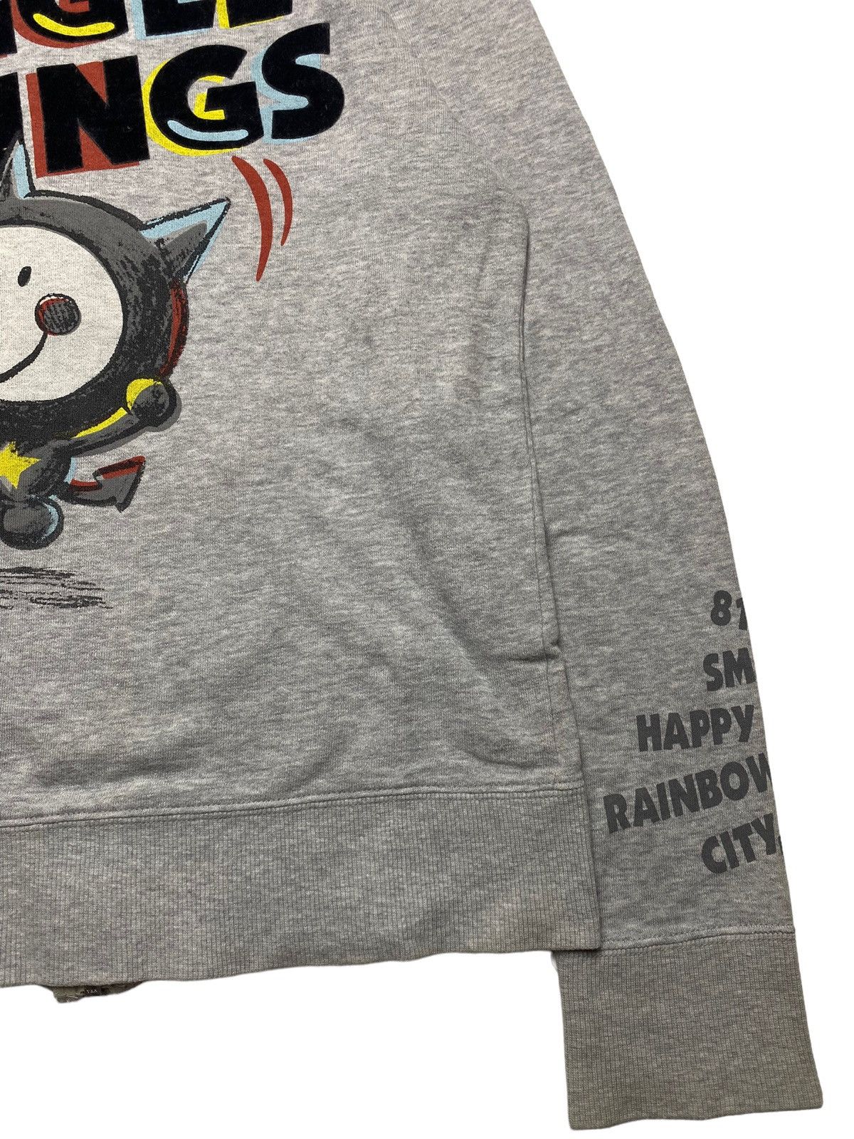 Angel Blue 2000s Angel Blue - Angel Things Mascots Zip Hoodie Size US M / EU 48-50 / 2 - 7 Thumbnail