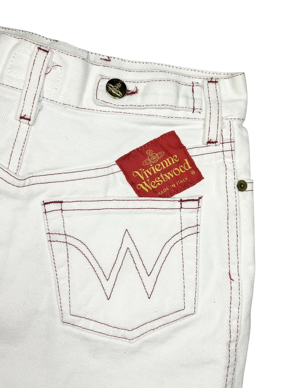 Vivienne Westwood S/S 94 Denim Mini Skirt Size 27" / US 4 / IT 40 - 3 Thumbnail