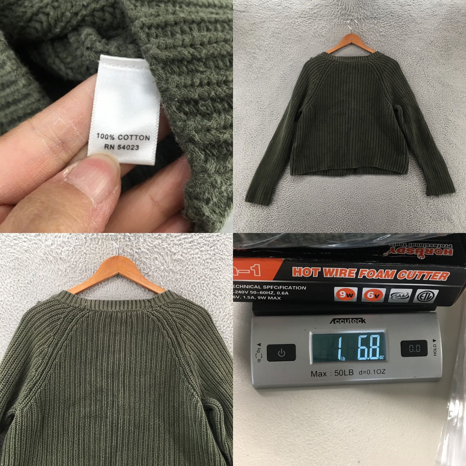 Banana Republic Banana Republic Sweater Jacket Womens Large Green Long Sleeve Knitted Round Neck Cardigan Size L / US 10 / IT 46 - 8 Thumbnail