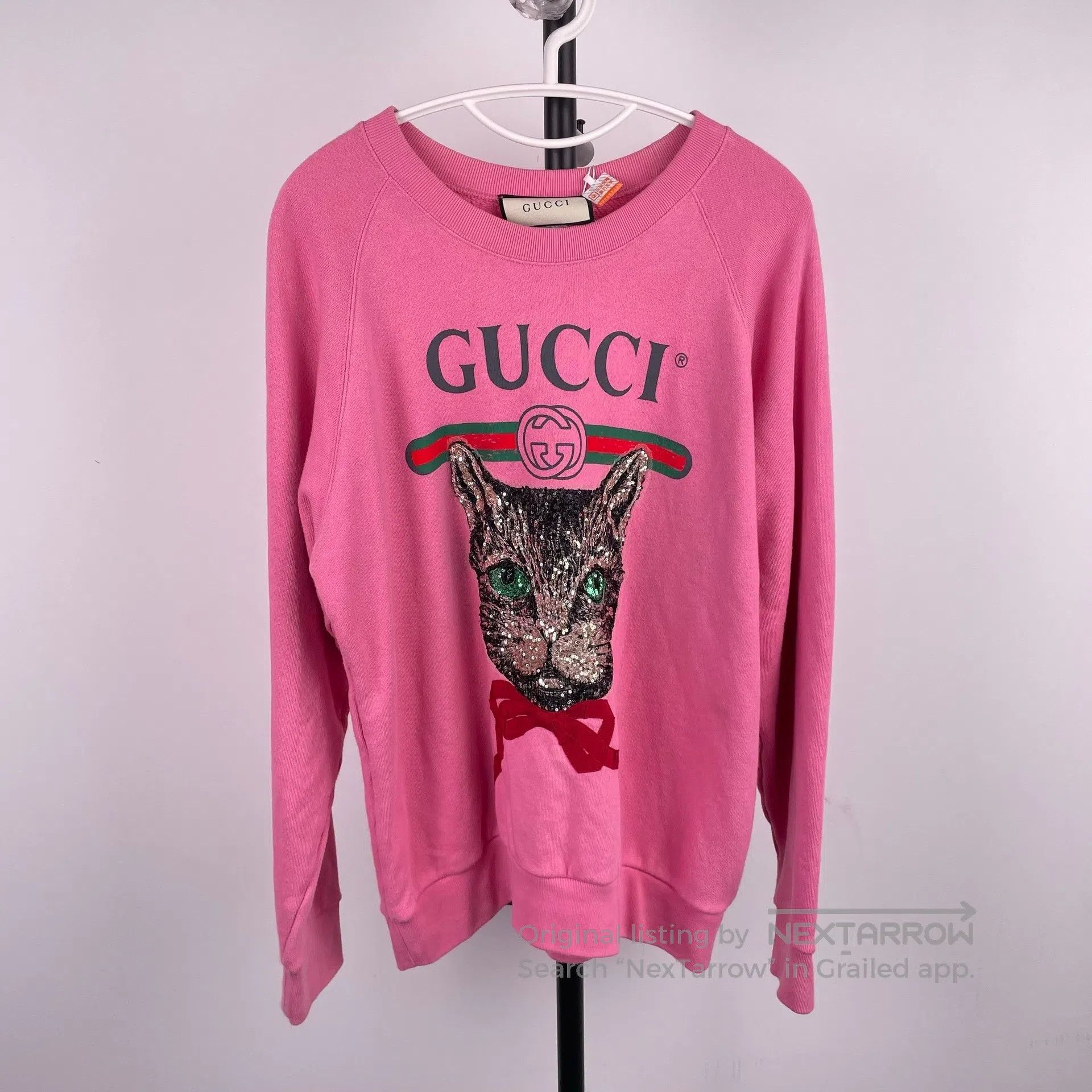 Gucci Guicci Pink cat sweater| Size US S / EU 44-46 / 1 - 1 Thumbnail