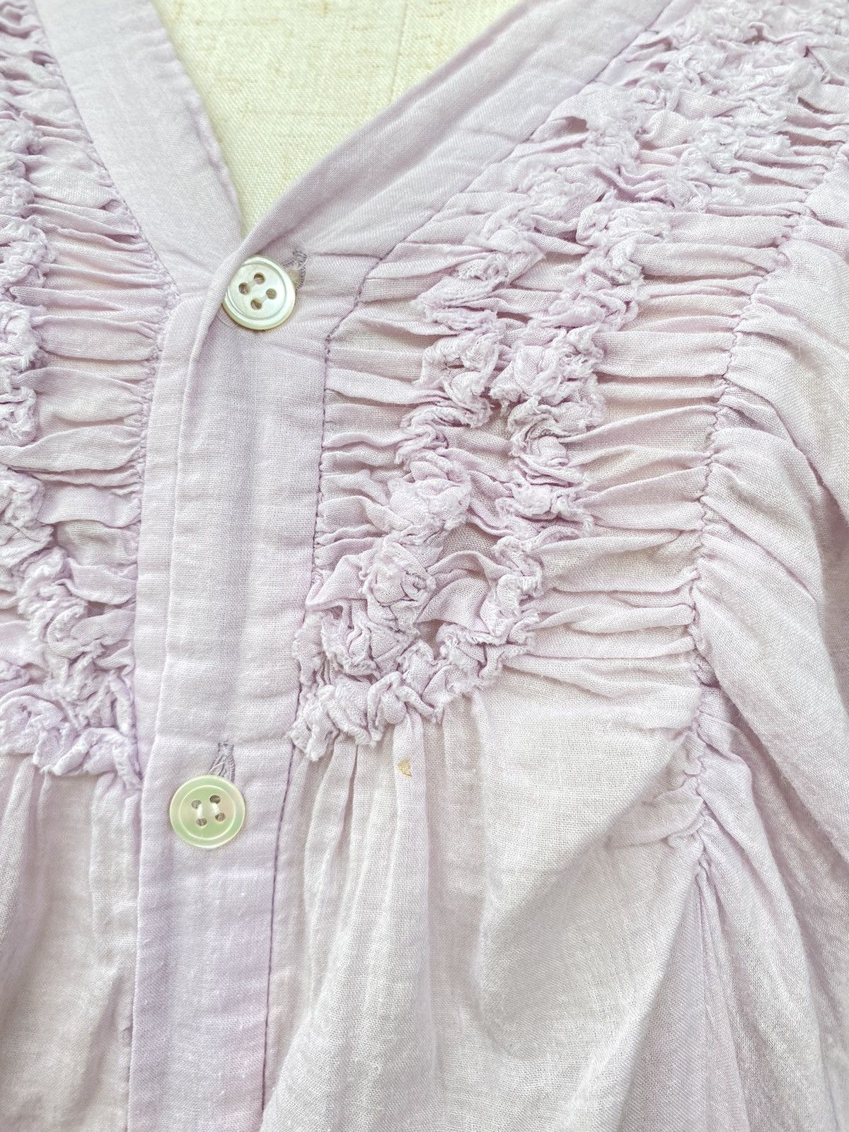 Issey Miyake Plantation light purple blouse Size ONE SIZE - 17 Thumbnail