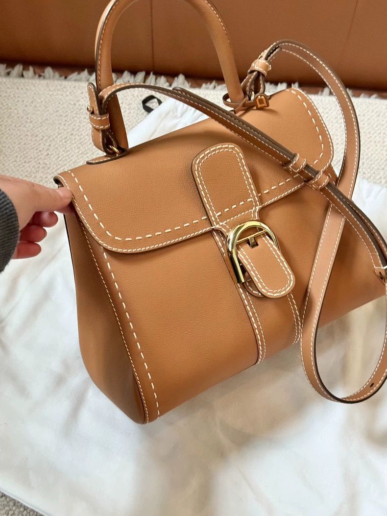 Loewe loewe Caramel exterior stitching medium 28 cross-body bag 2 Size ONE SIZE - 3 Thumbnail