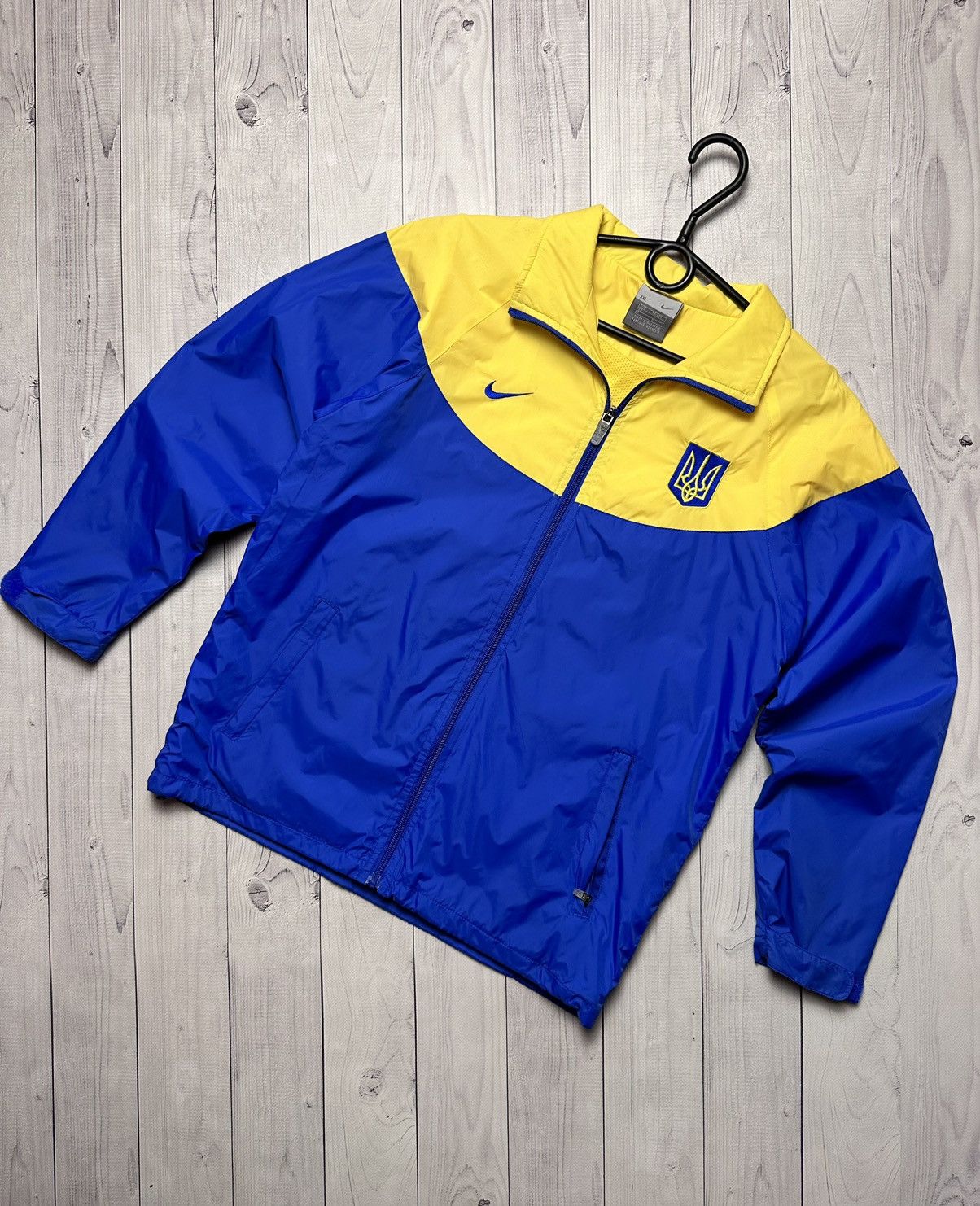 Vintage Nike Track jacket Ukraine size Xs Rare