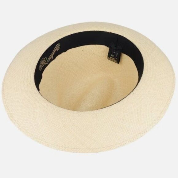 Borsalino Borsalino Straw Panama Hat - made in Italy, NWTs 🇮🇹 Size ONE SIZE - 9 Thumbnail
