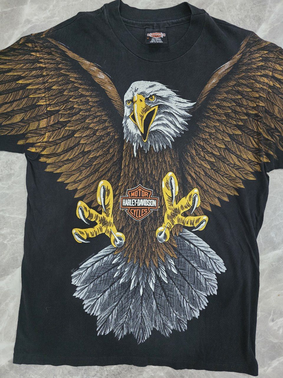 Harley Davidson × Vintage Vintage 90s Harley Davidson OVP big 