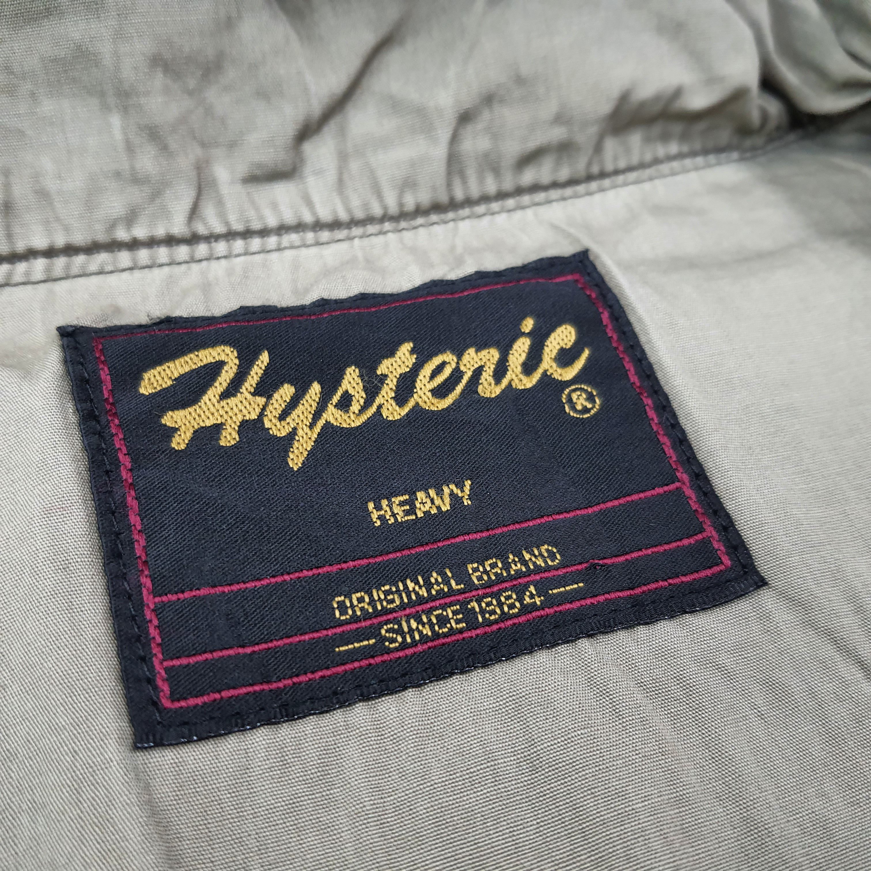 Hysteric Glamour Vintage Hysteric Glamour Trench Coat Custom Logo C226N10 Size US S / EU 44-46 / 1 - 4 Thumbnail