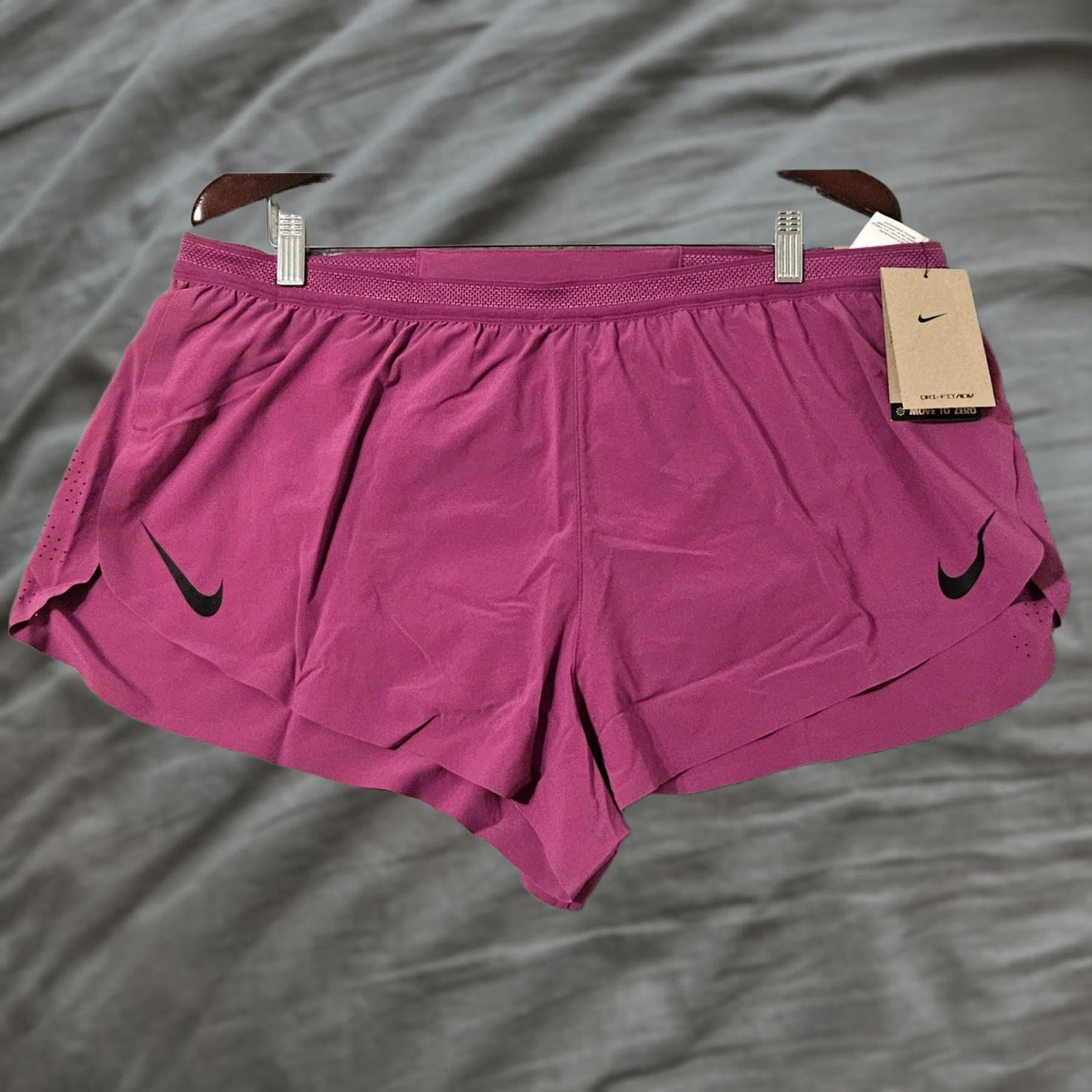 Nike Nike Racing Running Dri-fit ADV Shorts Men 2XL NWT Pink 2XL Athletic Shorts Mens Nike 2XL FN3349-518 Fuschia Size US 39 - 1 Thumbnail