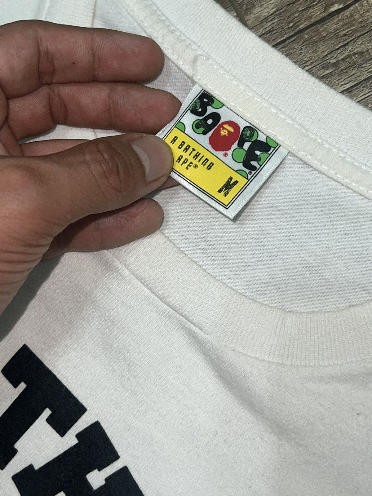 Bape College Tee Size US M / EU 48-50 / 2 - 4 Thumbnail