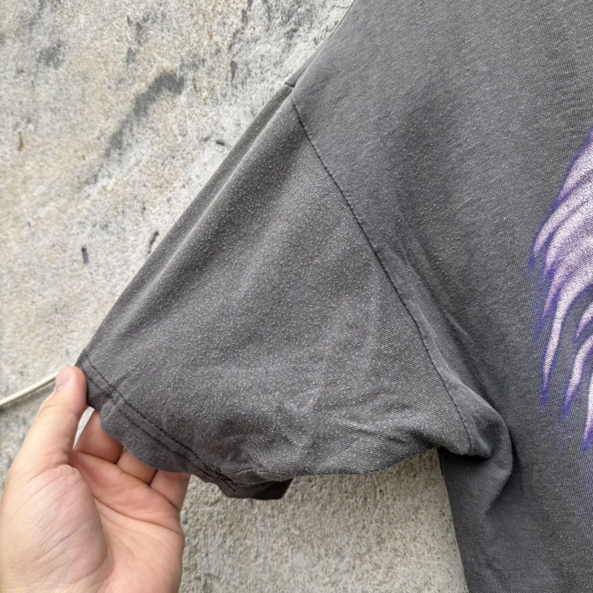 West Coast Choppers 80s/90s 3d Emblem Style Trucker Eagle Choppers Thrashed Tee Size US S / EU 44-46 / 1 - 7 Thumbnail