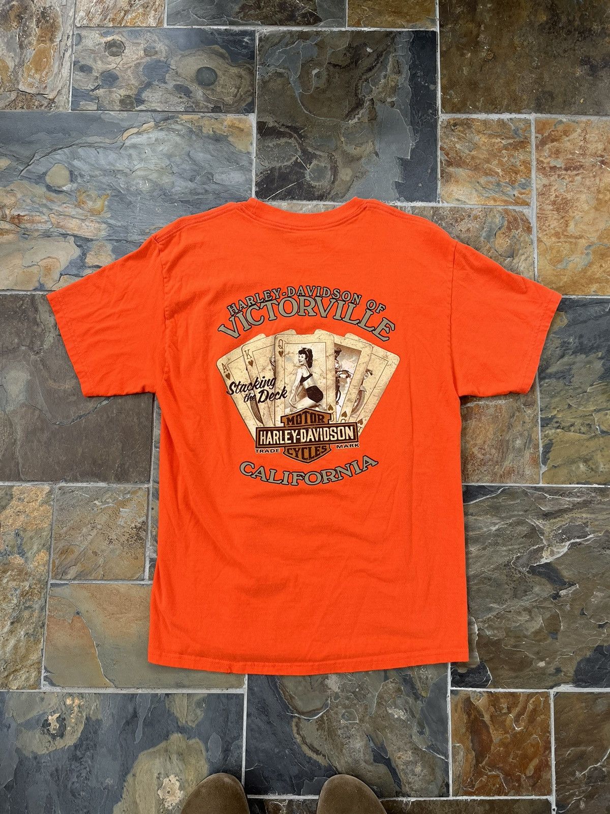 USED MACHINE COLLECTION 2015 HARLEY-DAVIDSON PIN-UP GIRL T-SHIRT main image 0