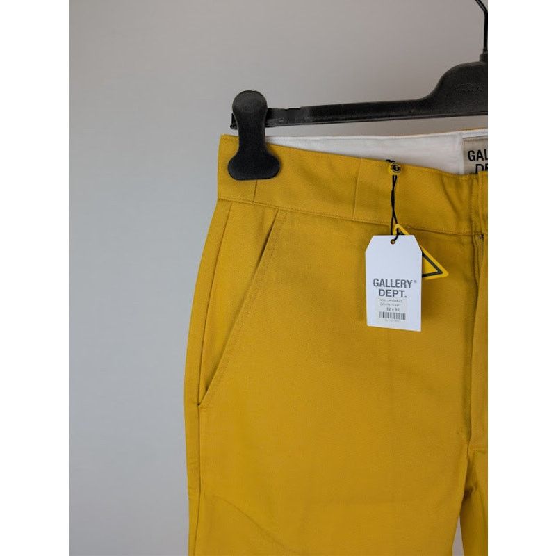 Gallery Dept. o1rshd1 LA Chino Flares Pants in Yellow Size US 32 / EU 48 - 6 Thumbnail