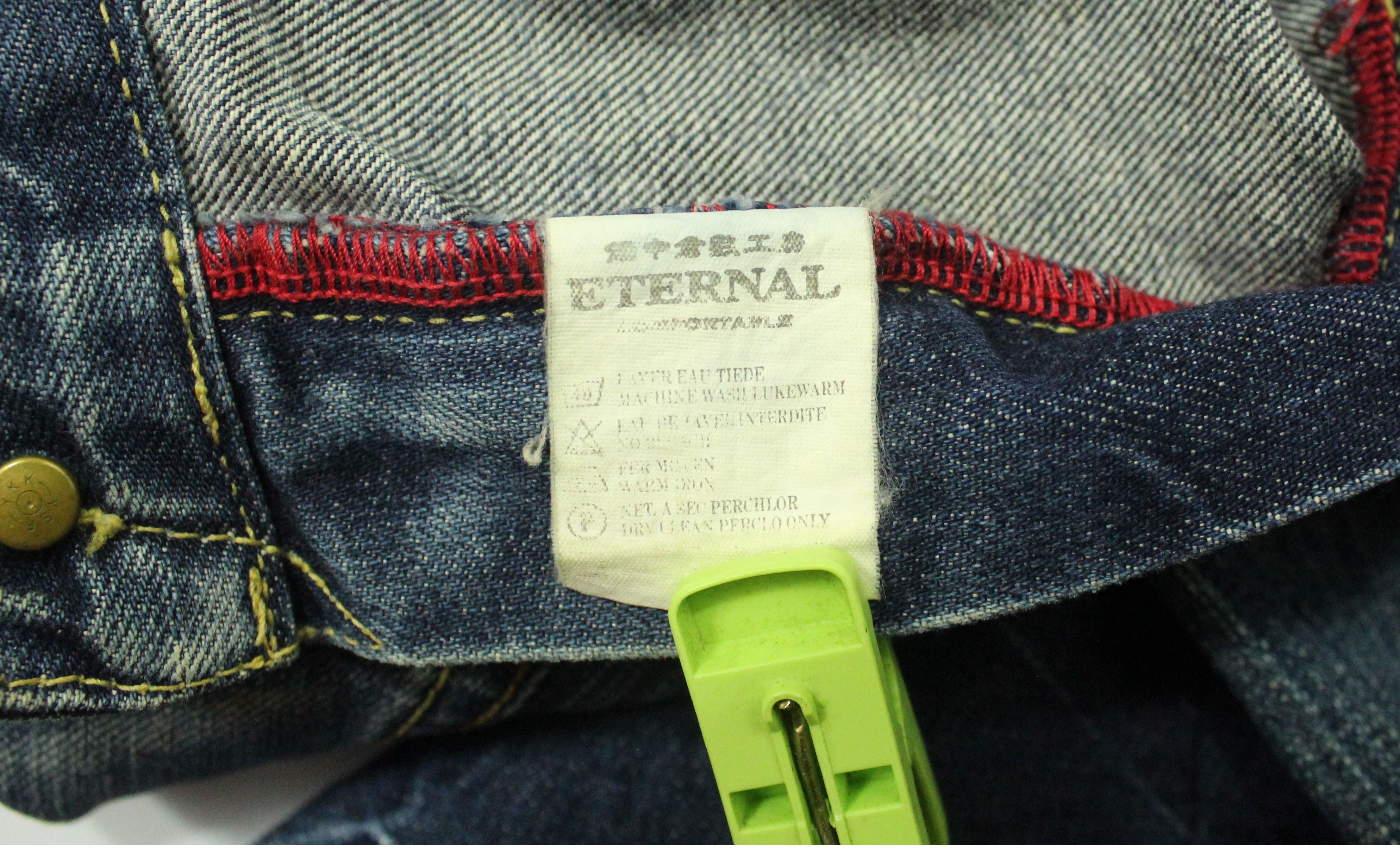 Eternal ETERNAL Denim Distressed Grunge Kapital Style Visvim Size US 32 / EU 48 - 15 Thumbnail