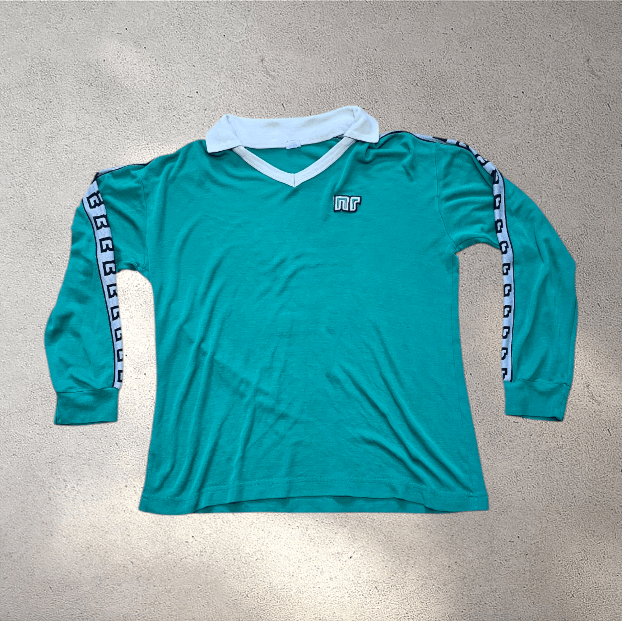 Vintage Ennerre 80's Jersey Blank Size US L / EU 52-54 / 3 - 1 Thumbnail