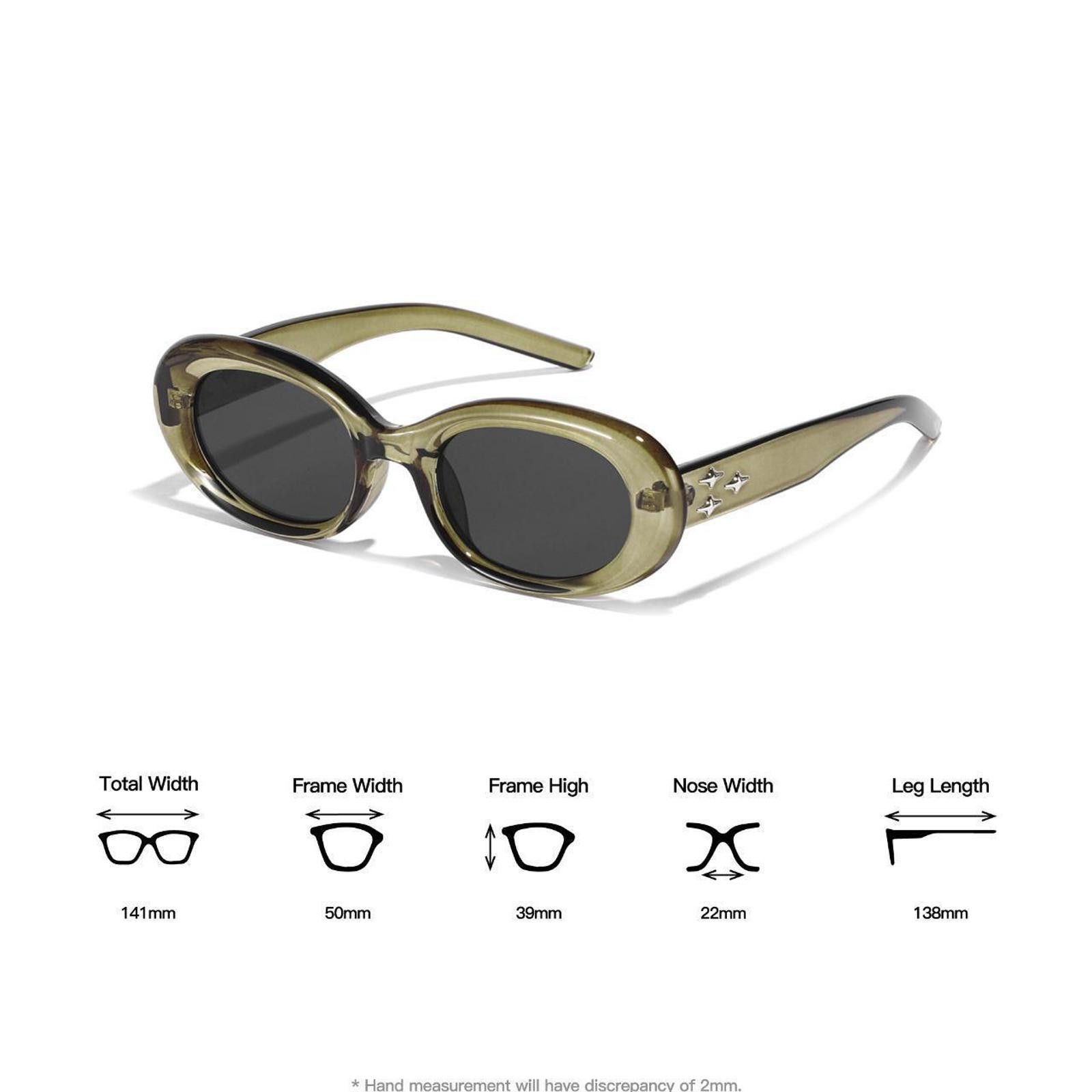 Japanese Brand Vtg Y2k Avant Garde Cat Eye Sunglasses Olive Unisex One Size Size ONE SIZE - 7 Thumbnail