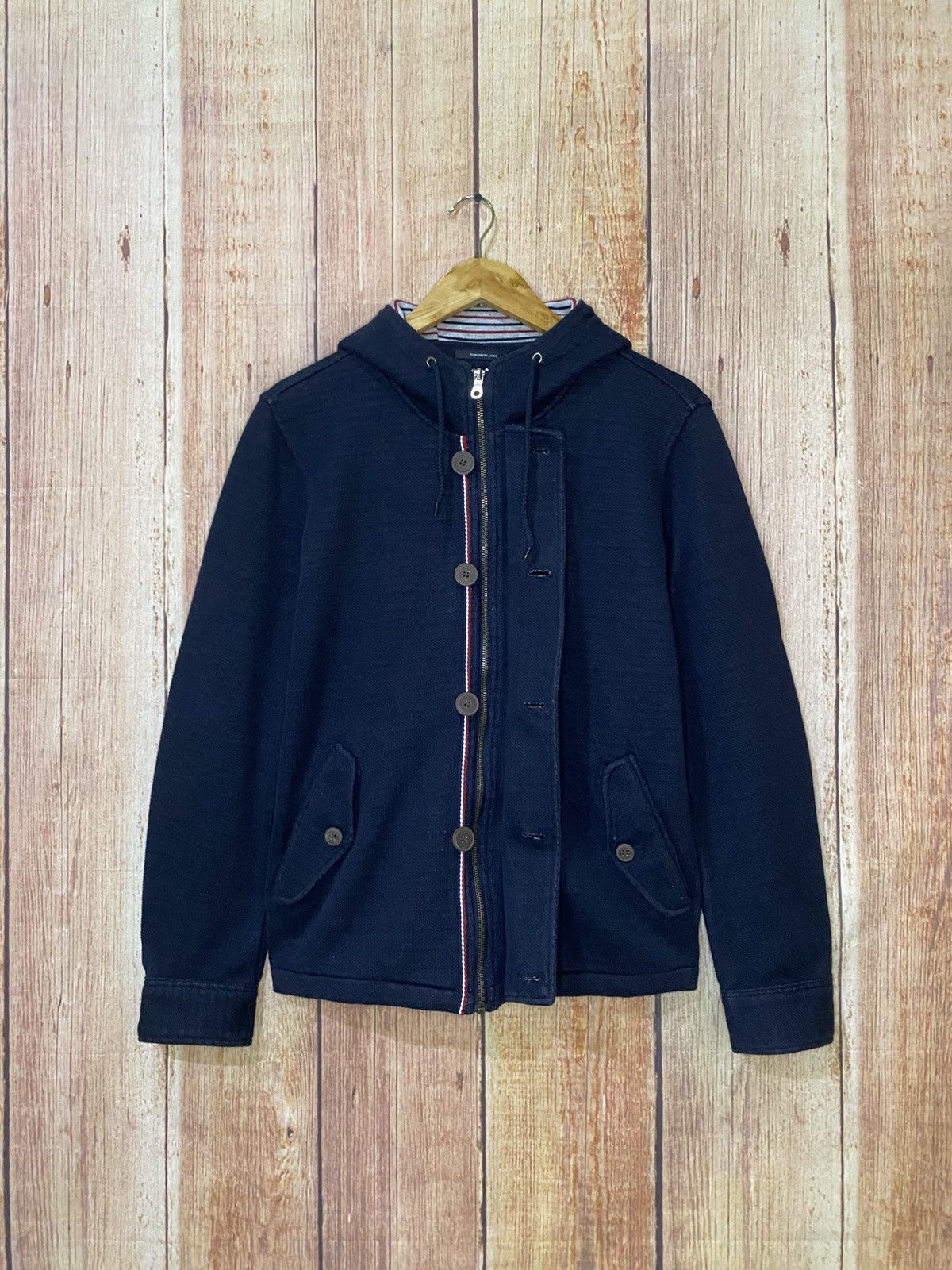 Japanese Brand Tomorrow Label full-zip & button up hooded jacket Size US M / EU 48-50 / 2 - 2 Thumbnail