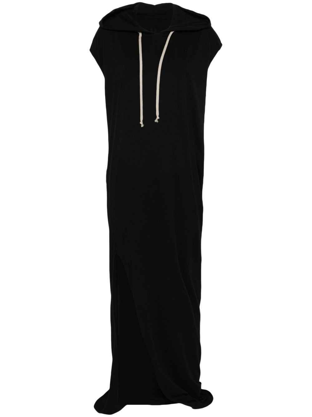 Rick Owens Drkshdw HOODED LONG DRESS Size S / US 4 / IT 40 - 1 Thumbnail