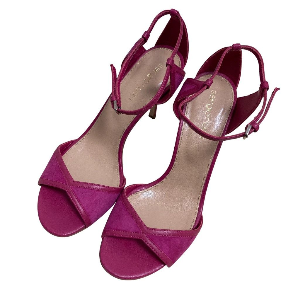 Other Other Sergio Rossi Suede Heel Sandals Suede Shoes DUTY FREE for USA Size ONE SIZE - 1 Thumbnail