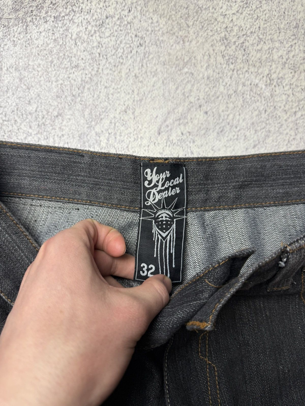 Japanese Brand Vintage Rap Pants Your Local Dealer Y2K Jeans Japanese Size US 32 / EU 48 - 9 Thumbnail