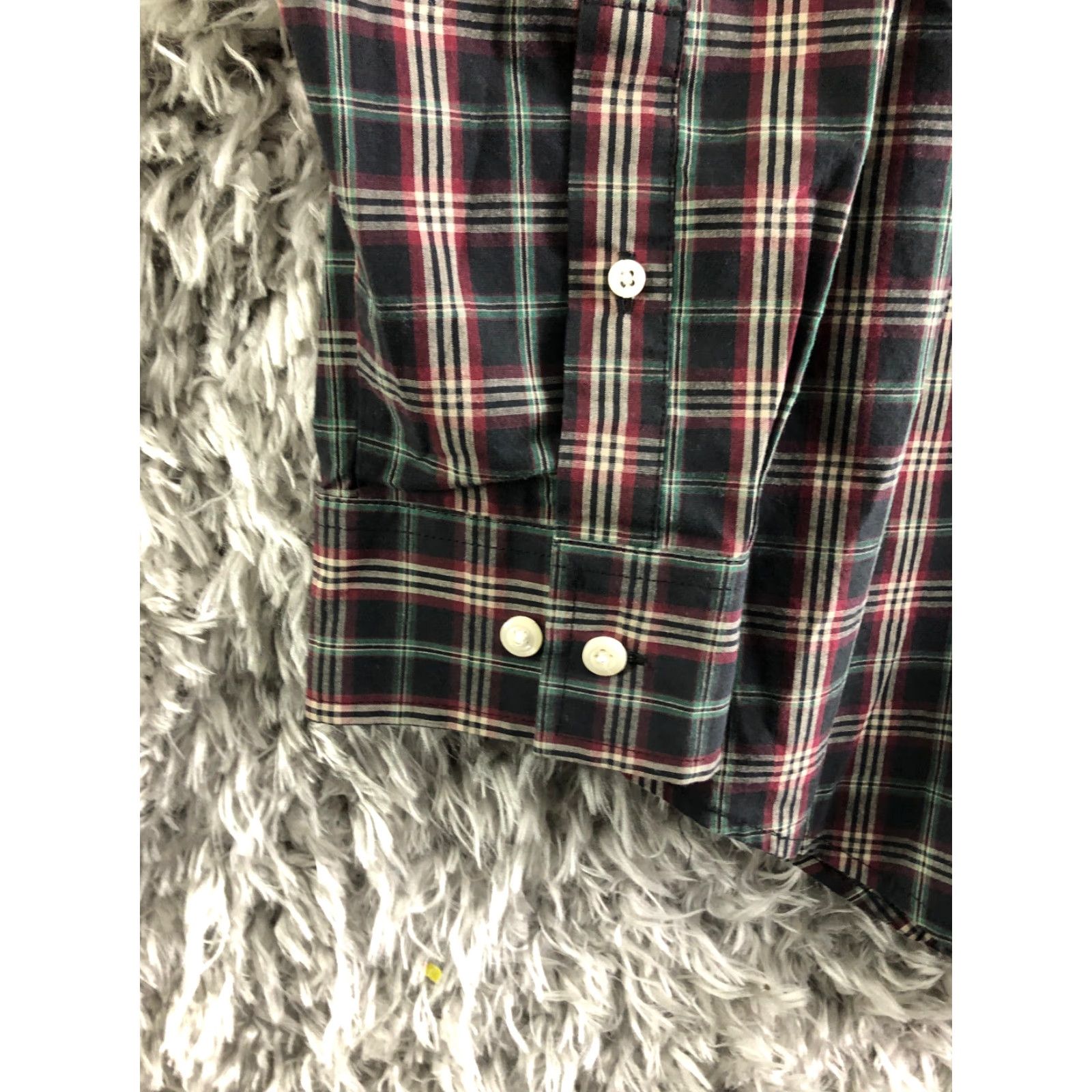 Croft & Barrow Croft & Barrow Mens L Black Plaid Long Sleeve Button-Down Collar Shirt Size US L / EU 52-54 / 3 - 2 Thumbnail