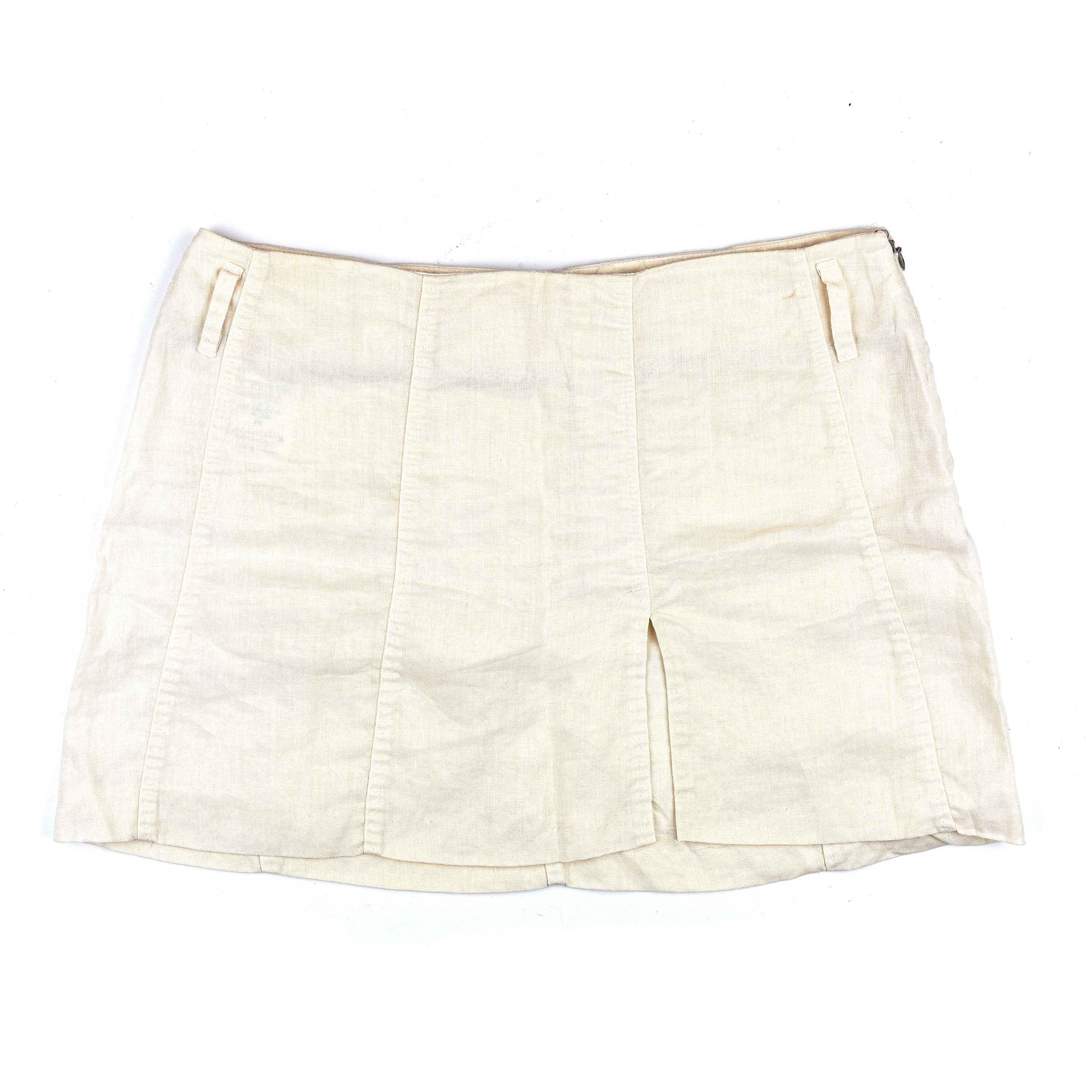 C.P. Company CP Company Beige Flax Mini Skirt (M) Size 27" / US 4 / IT 40 - 1 Thumbnail