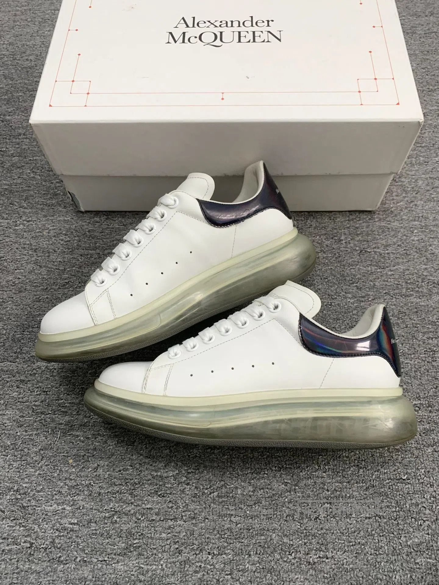 McQ Alexander McQueen Alexander McQueen Classic White Thick Sole. Size US 8 / EU 41 - 3 Thumbnail