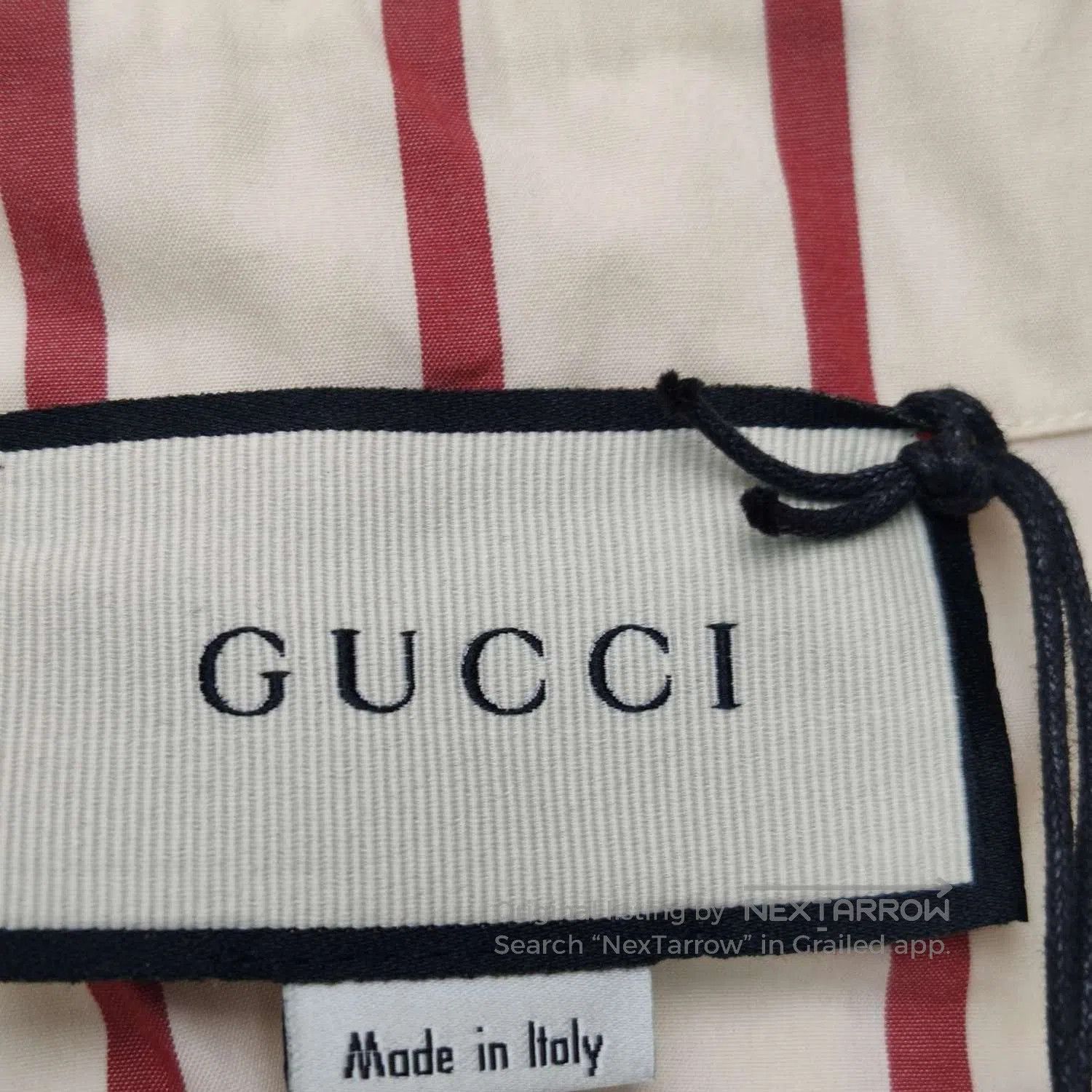 Gucci Gucci Beige Red Stripe GG Logo V. Size US S / EU 44-46 / 1 - 2 Thumbnail