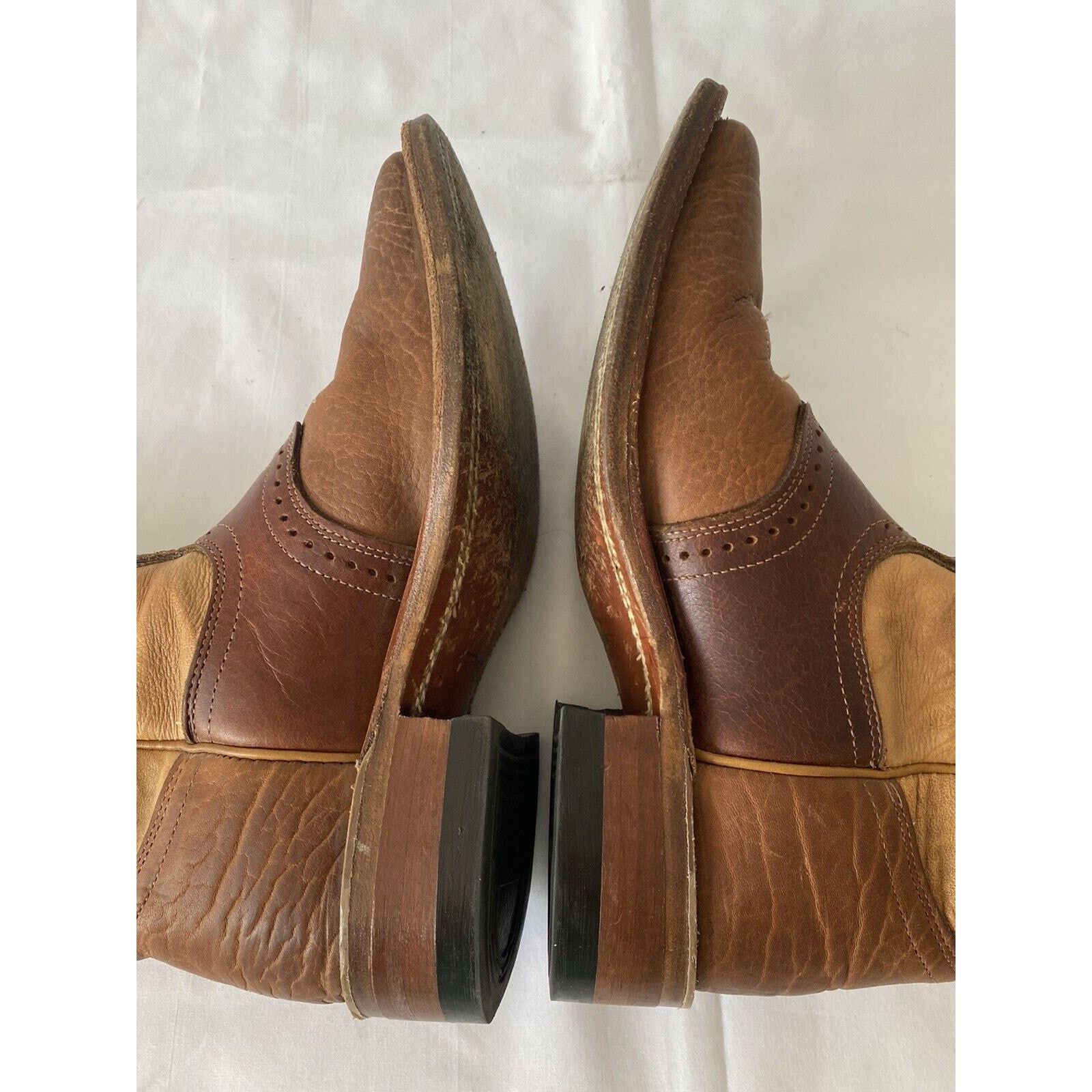 Boulet Boulet Hand Made/Tooled Cowgirl Square Toe Women's Size 6 Size US 7.5 / IT 37.5 - 9 Thumbnail
