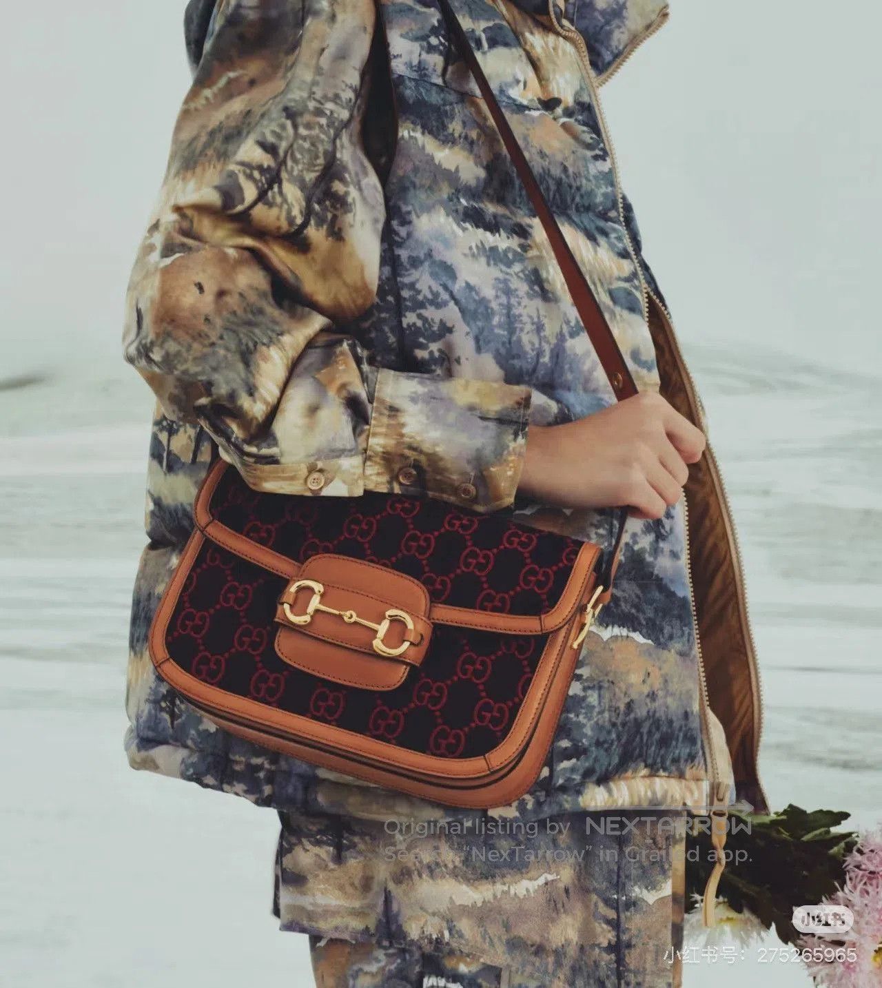 Gucci Gucci 1955 Monogram Saddle Bag. Size ONE SIZE - 5 Thumbnail