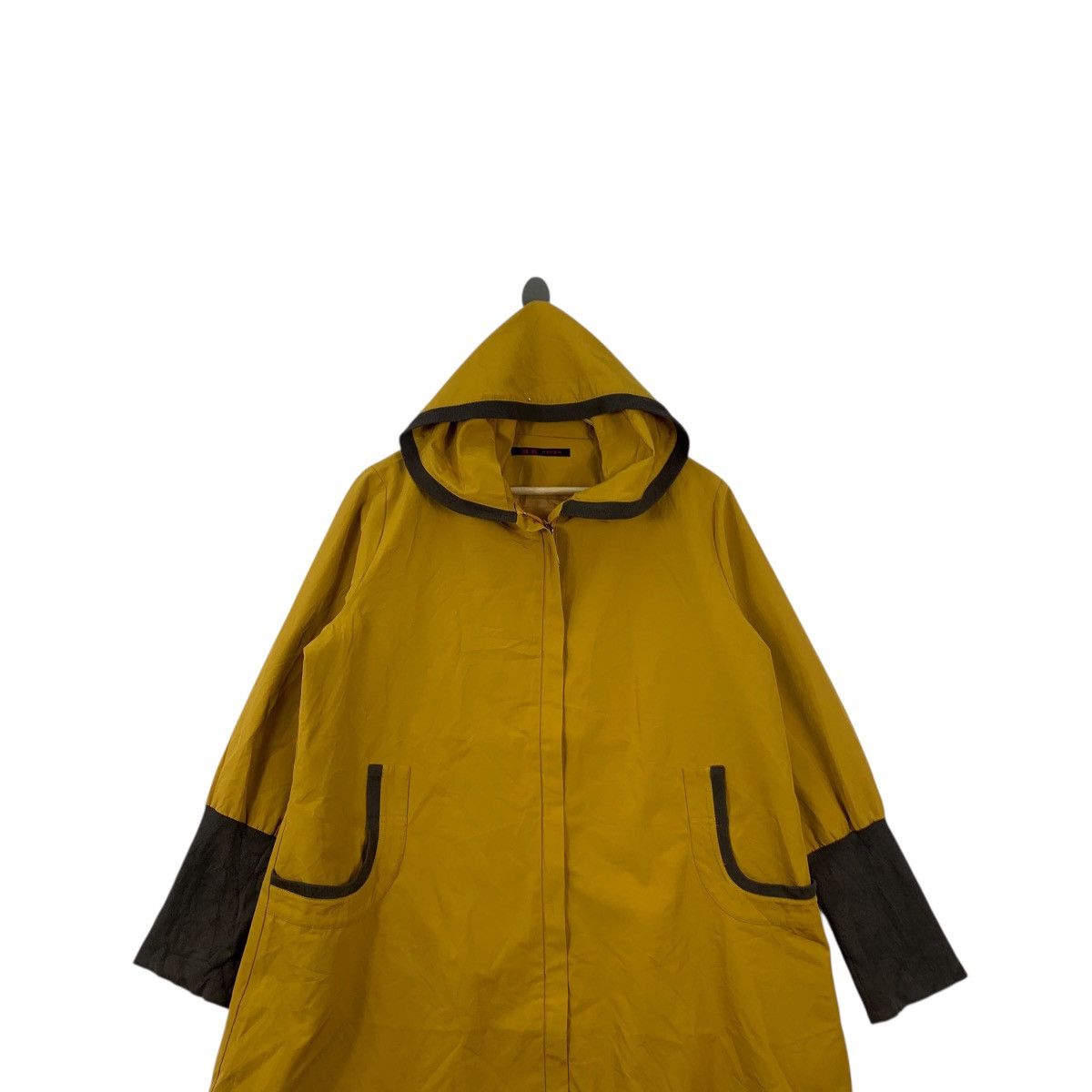 Takeo Kikuchi TAKEO KIKUCHI JAPAN Outdoor Yellow Long Jacket Hoodie Size XXL / US 16-18 / IT 52-54 - 2 Thumbnail