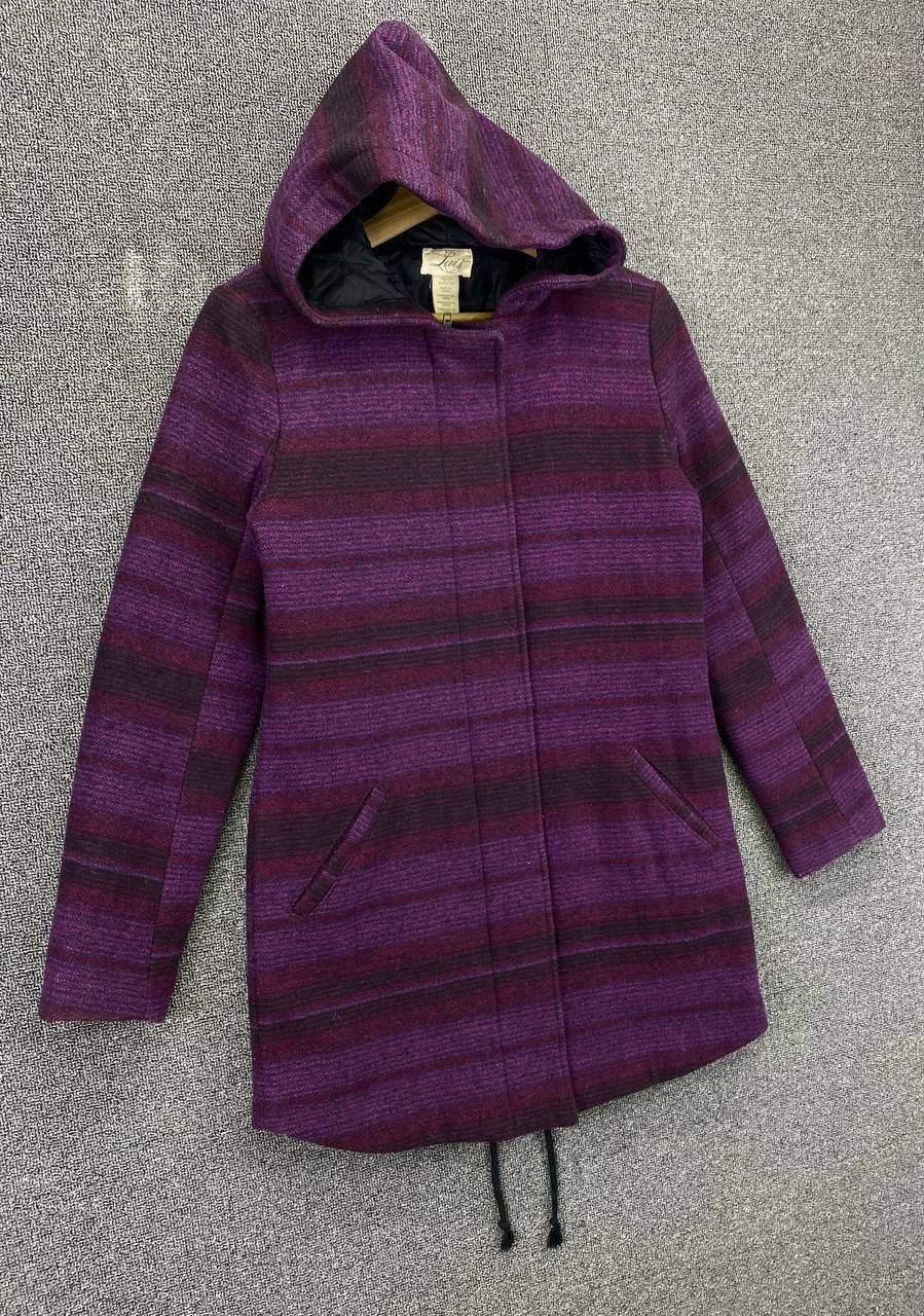 Levi's Vintage Levis Hoodie Shadow Plaids Wool Jacket Size XS / US 0-2 / IT 36-38 - 2 Thumbnail