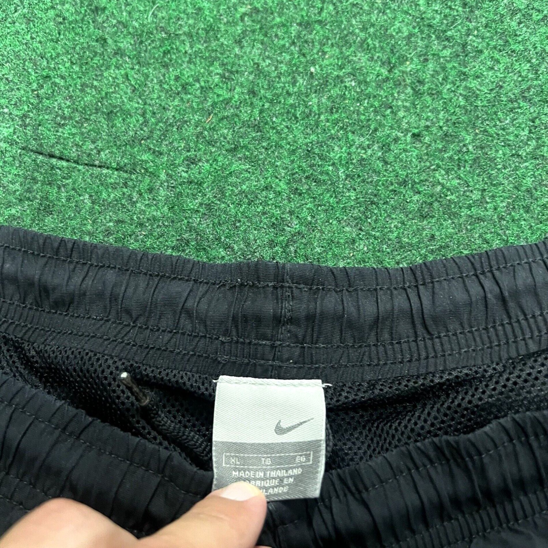Nike Nike Shorts Mens XL Black Gray Lined Hybrid Swim Trunks Active Drawstring Size US 36 / EU 52 - 3 Thumbnail