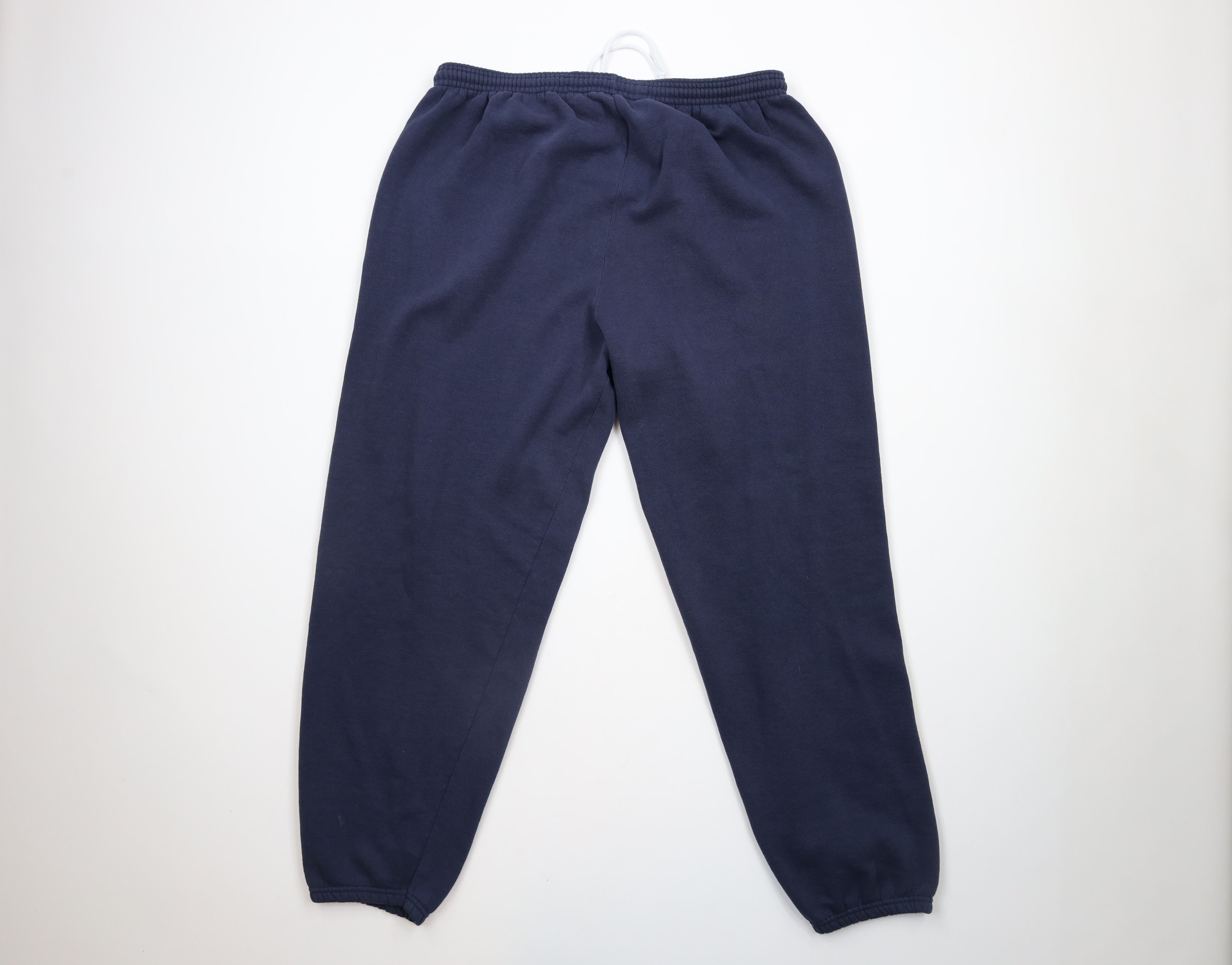 Vintage Vintage 90s USA Olympics Blank Sweatpants Joggers Blue USA Size US 36 / EU 52 - 8 Thumbnail