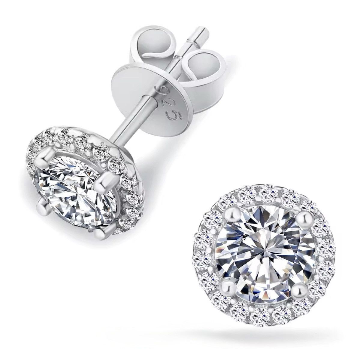 Other Moissanite Earrings Size ONE SIZE - 1 Thumbnail