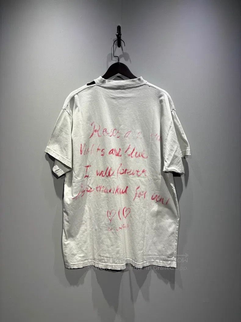 Balenciaga Balenciaga Valentine's Day limited edition short-sleeve Size US S / EU 44-46 / 1 - 2 Thumbnail