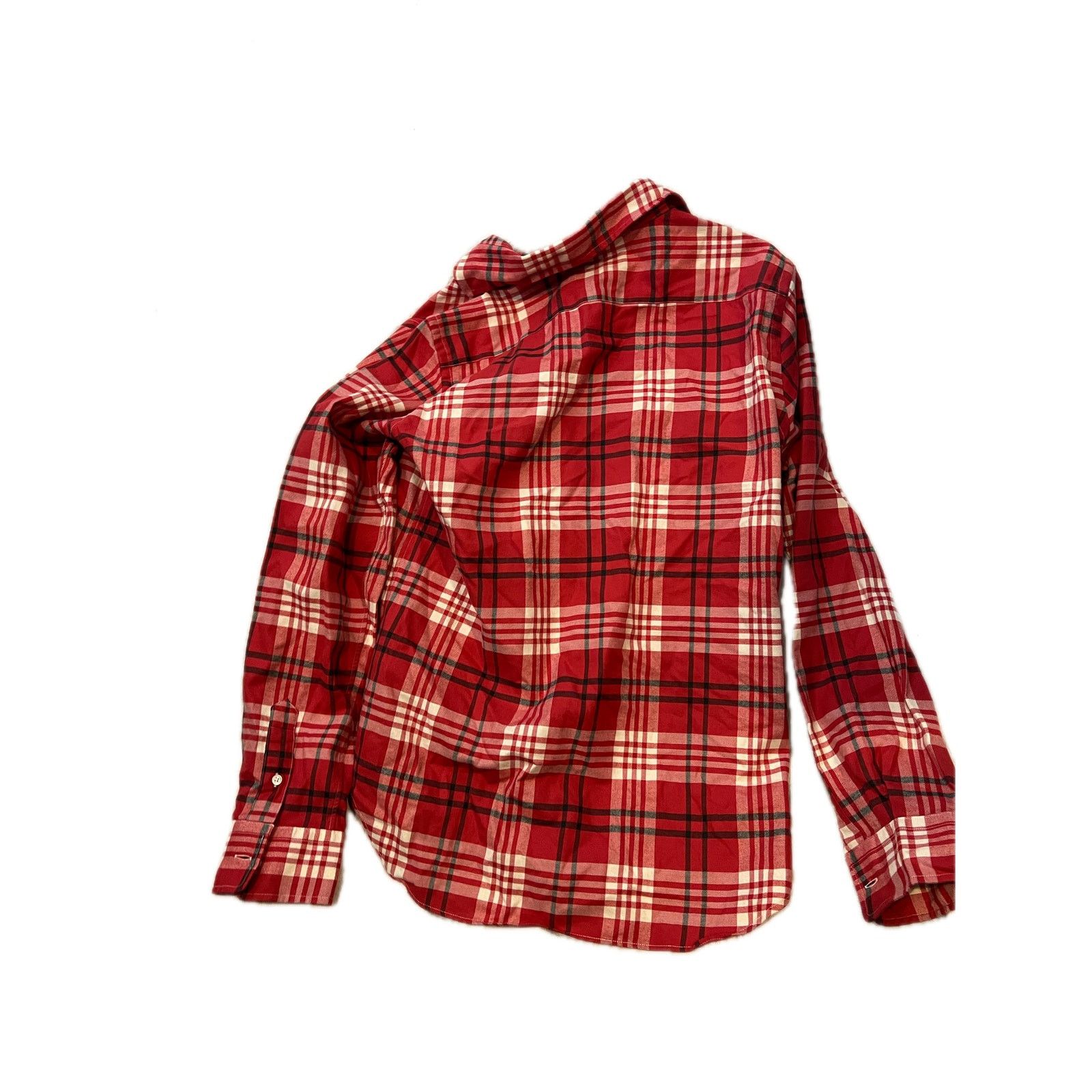 Polo Ralph Lauren Polo Ralph Lauren Red Casual Button Down Shirt Mens Med Size US M / EU 48-50 / 2 - 2 Thumbnail