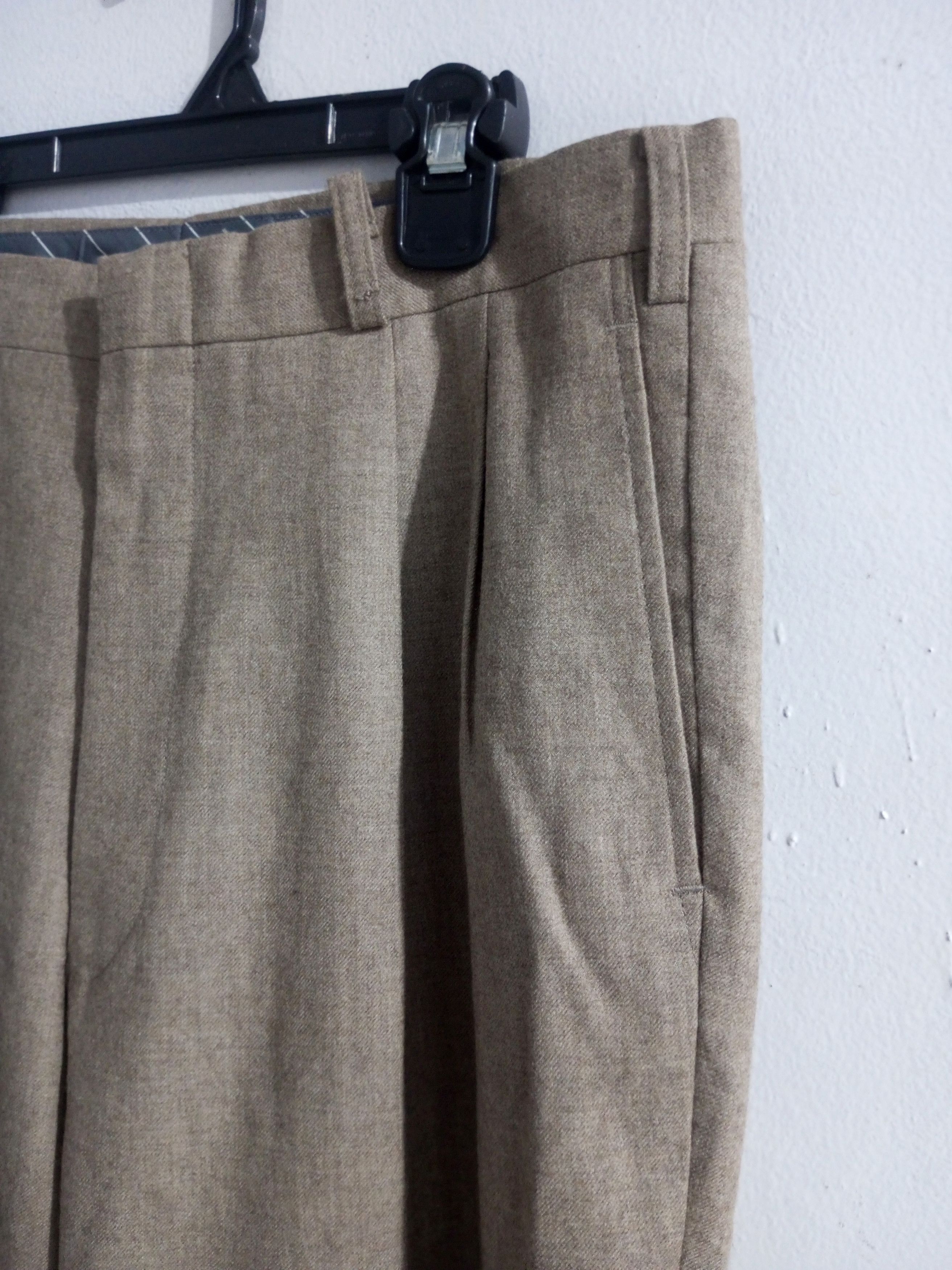 Japanese Brand Vintage wollmark trousers Size US 30 / EU 46 - 4 Thumbnail