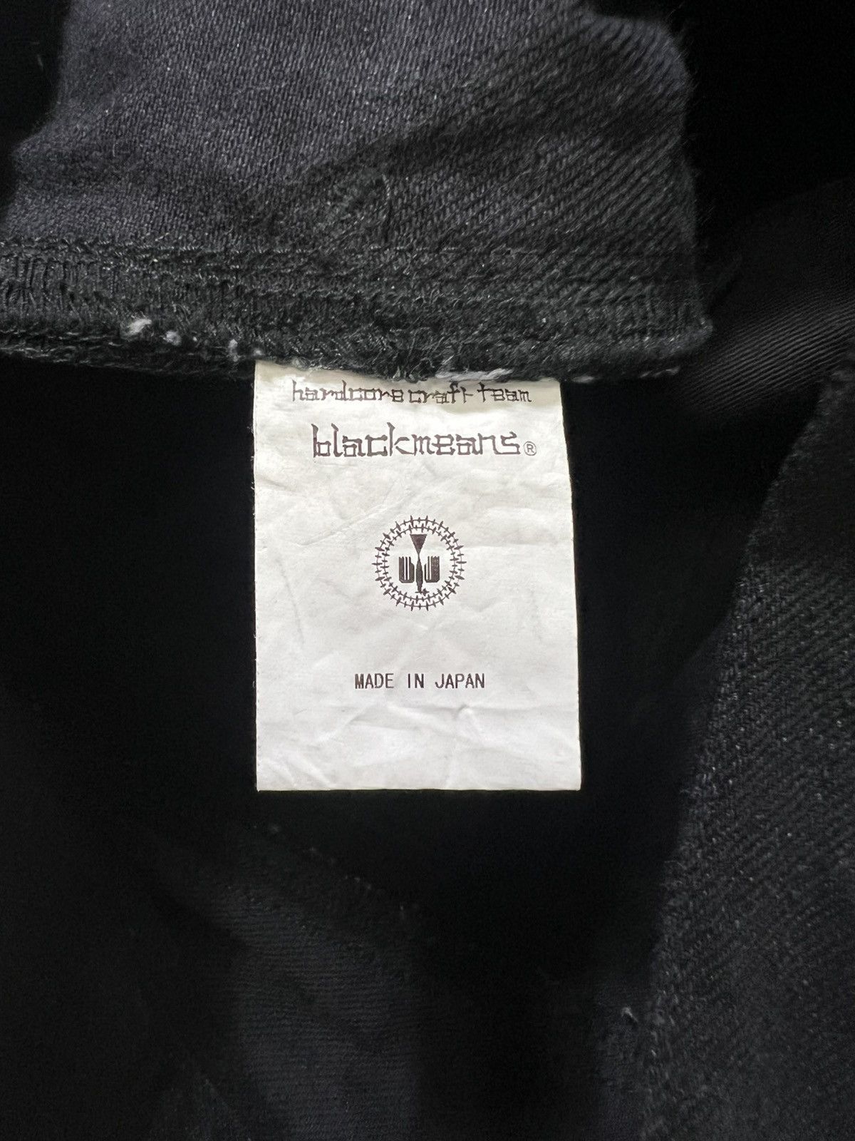Blackmeans Blackmeans - Moto Denim Cargo Pants Size US 36 / EU 52 - 13 Thumbnail