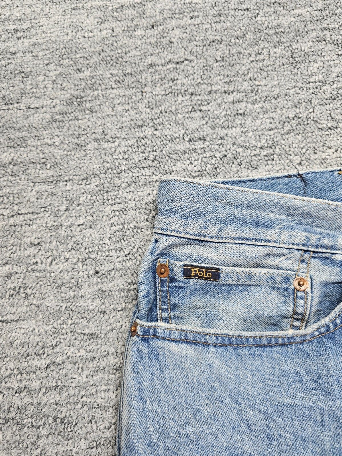 Polo Ralph Lauren Vintage 90s Polo Ralph Lauren Acid Wash Jeans High Rise W40 Size US 40 / EU 56 - 6 Thumbnail