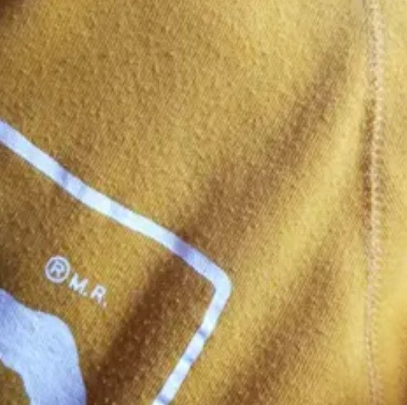 Vintage 90's Lee 50:50 Yellow Fur Hoodie Size US L / EU 52-54 / 3 - 12 Thumbnail