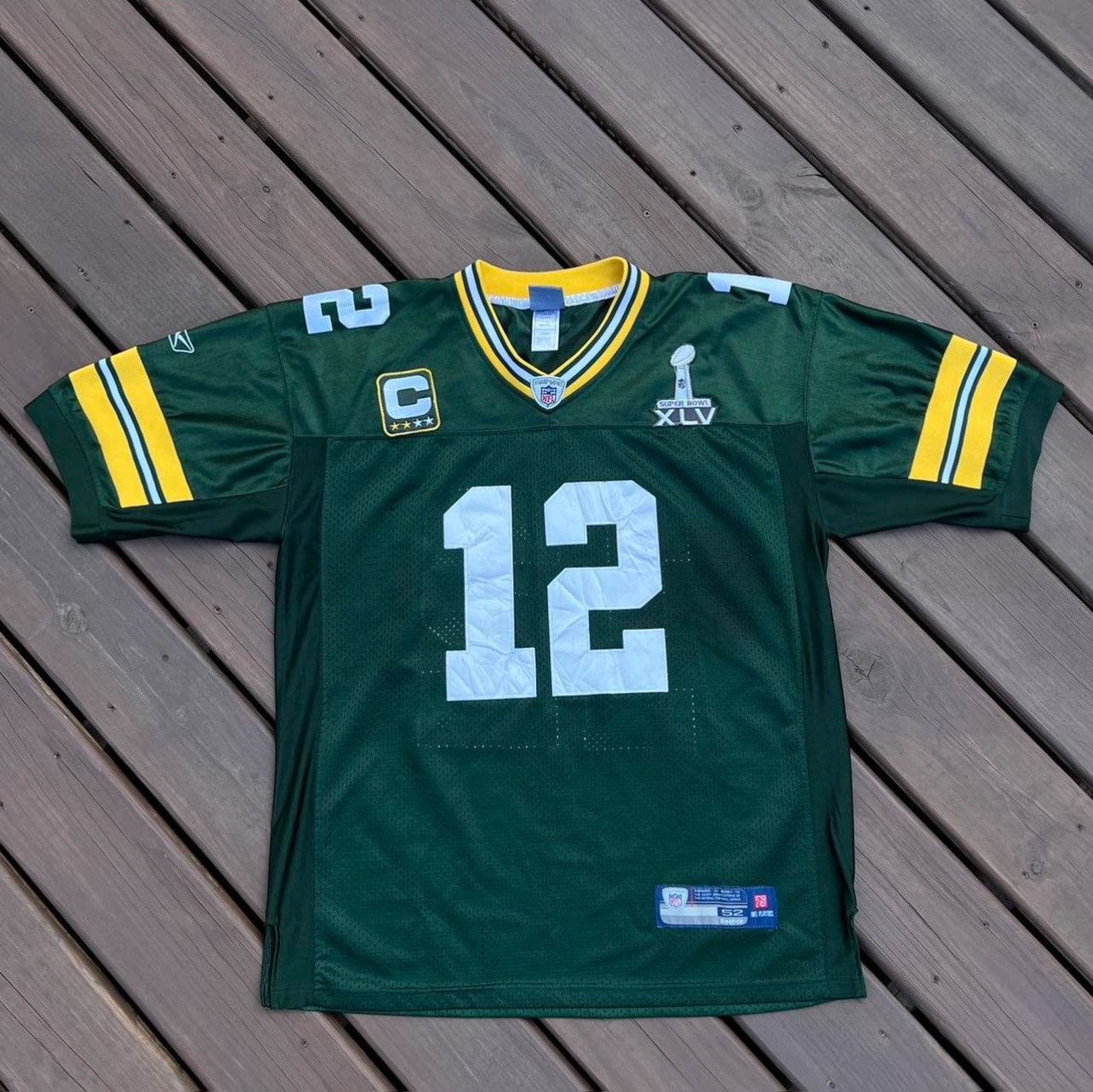 Aaron rodgers captain jersey clearance
