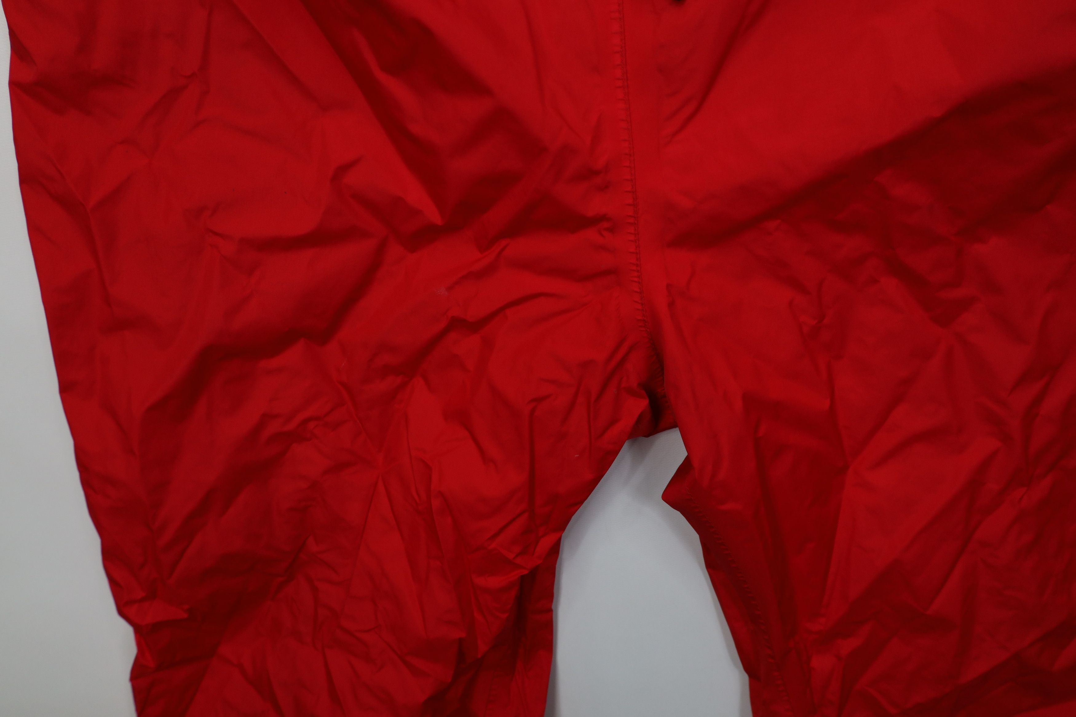 Lands' End Vintage 90s Lands End Waterproof Rain Joggers Pants Red Size US 36 / EU 52 - 8 Thumbnail