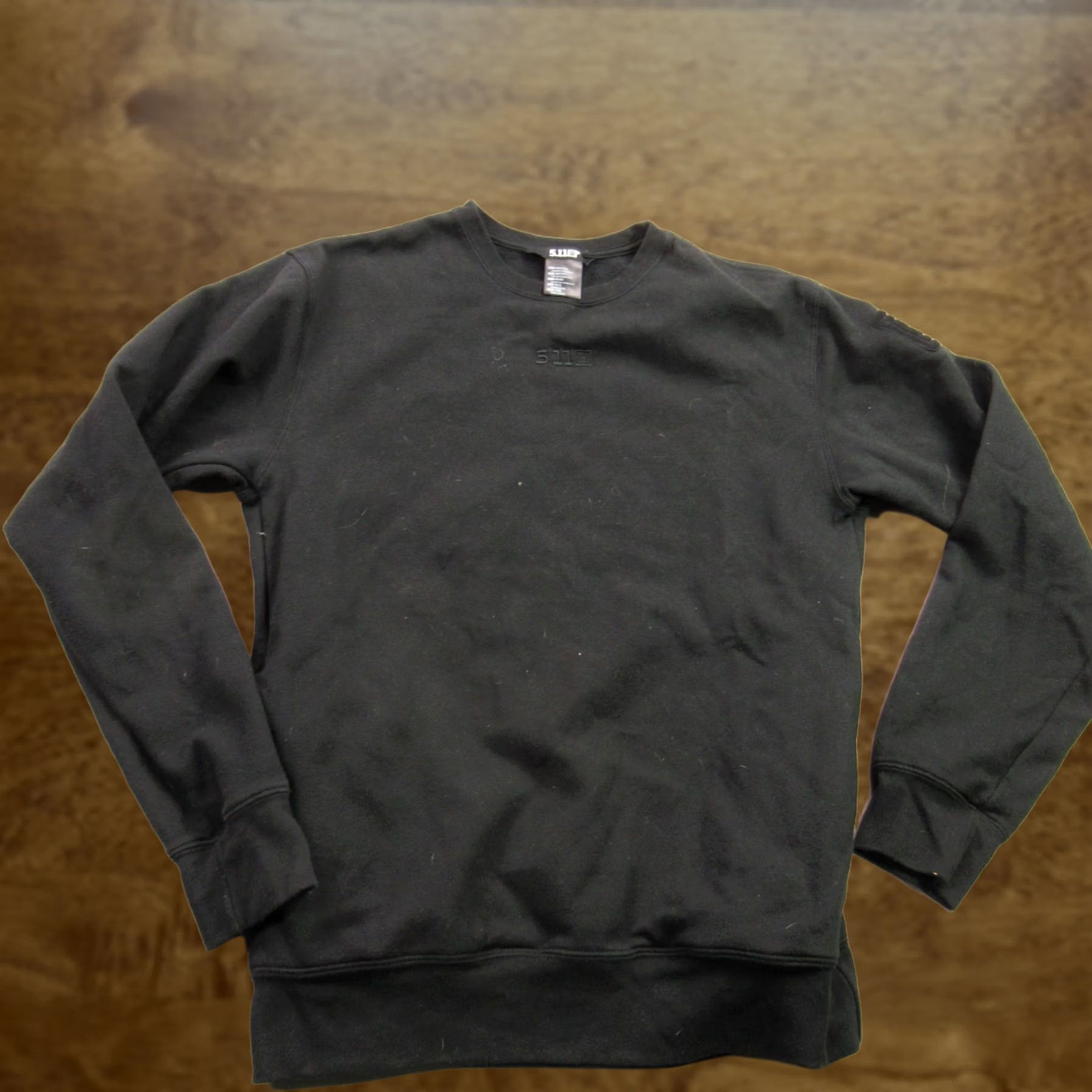 Vintage 5.11 Tactical Shirt Mens Medium Long Sleeve Crew Neck Black Casual Shirt Size US M / EU 48-50 / 2 - 1 Thumbnail