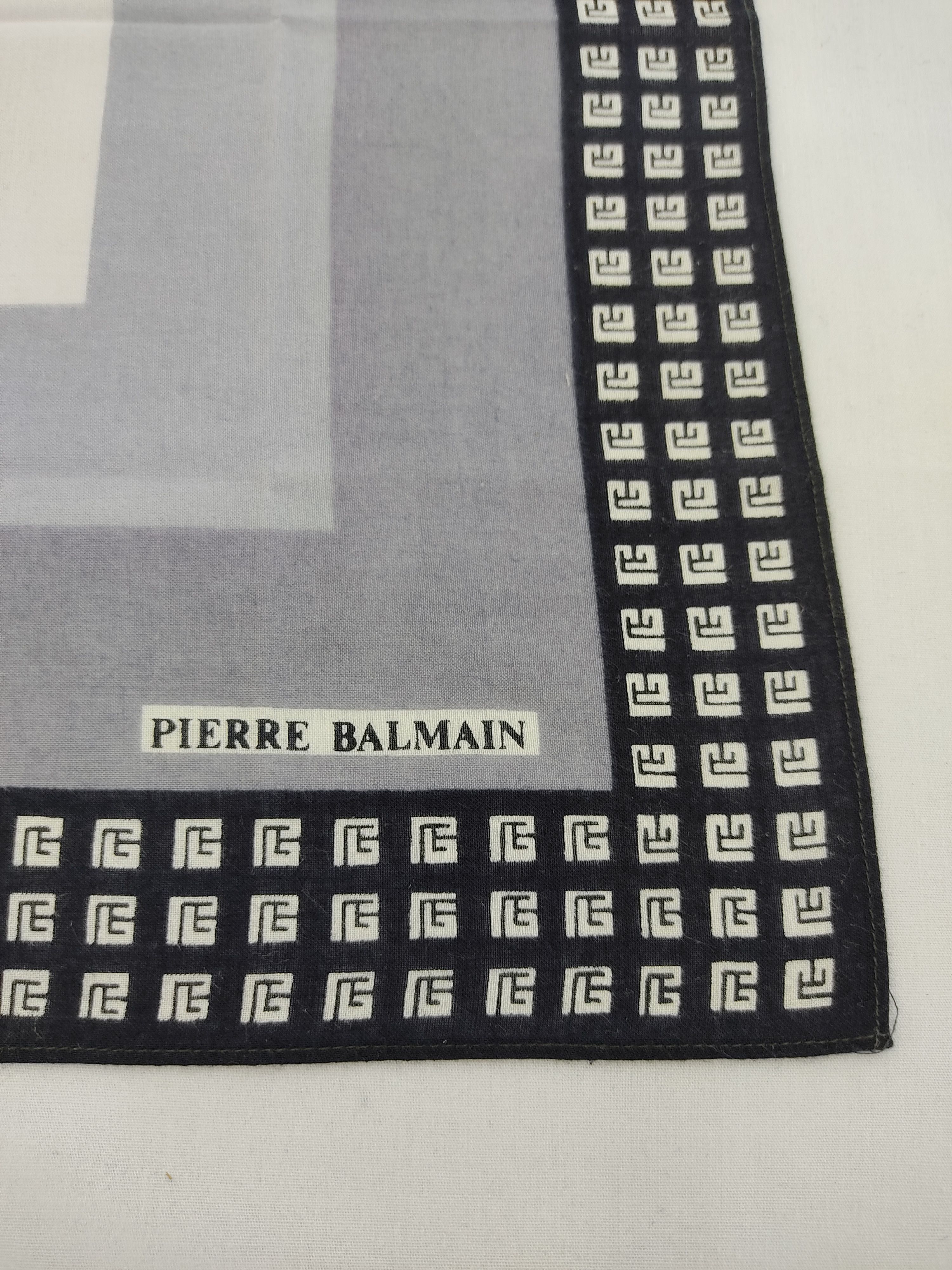 Pierre Balmain × Vintage Vintage Pierre Balmain Handkerchief / Neckwear / Bandana Size ONE SIZE - 6 Thumbnail